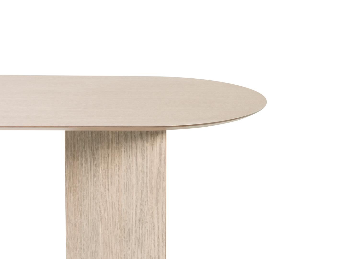 Mingle table top in natural oak veneer | ferm LIVING