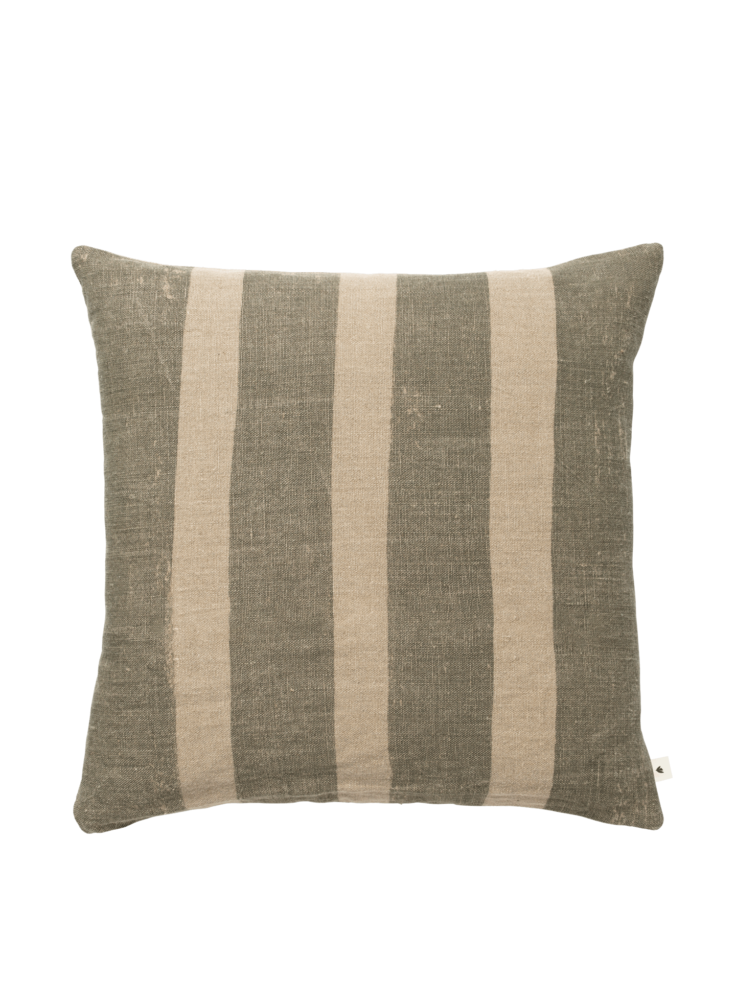 Oleo Cushion - Tea Green/Natural