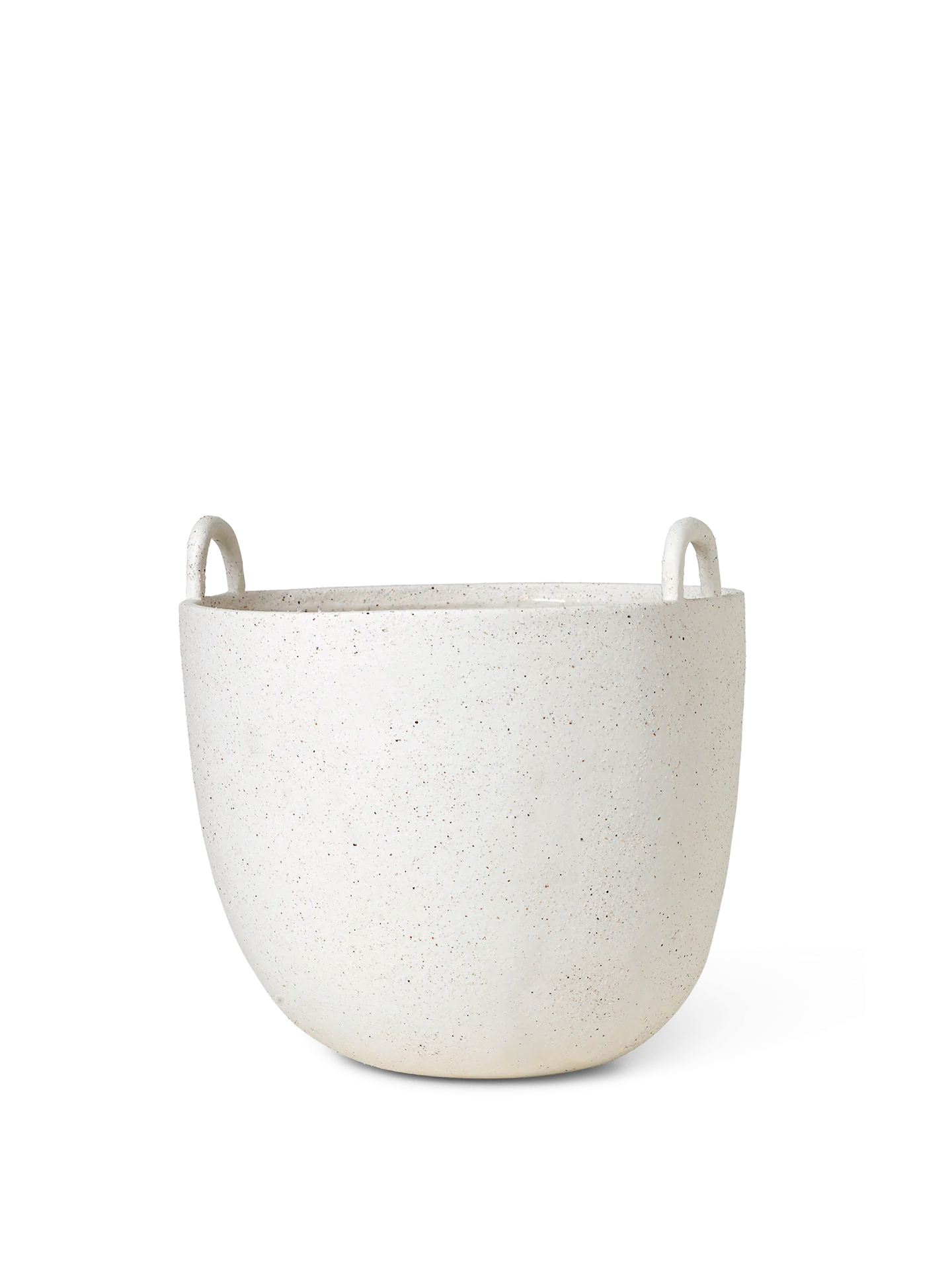 Speckle Pot - Large - Off-White