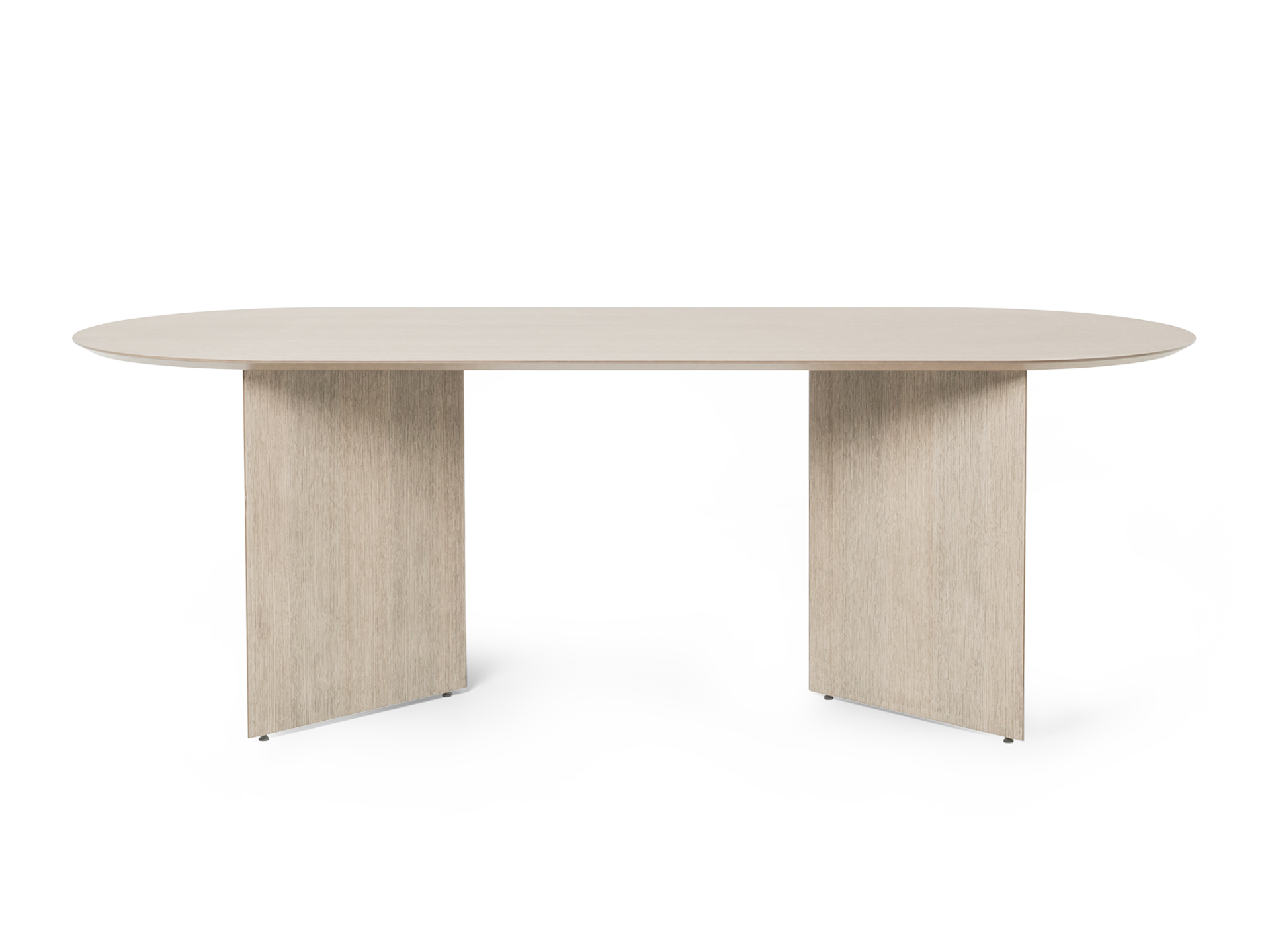 Mingle Table Top - Oval - Large - Natural Veneer