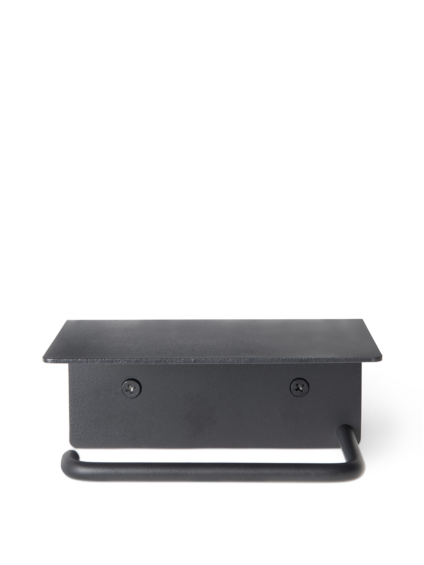 Dora Toilet Paper Holder - Shelf - Black
