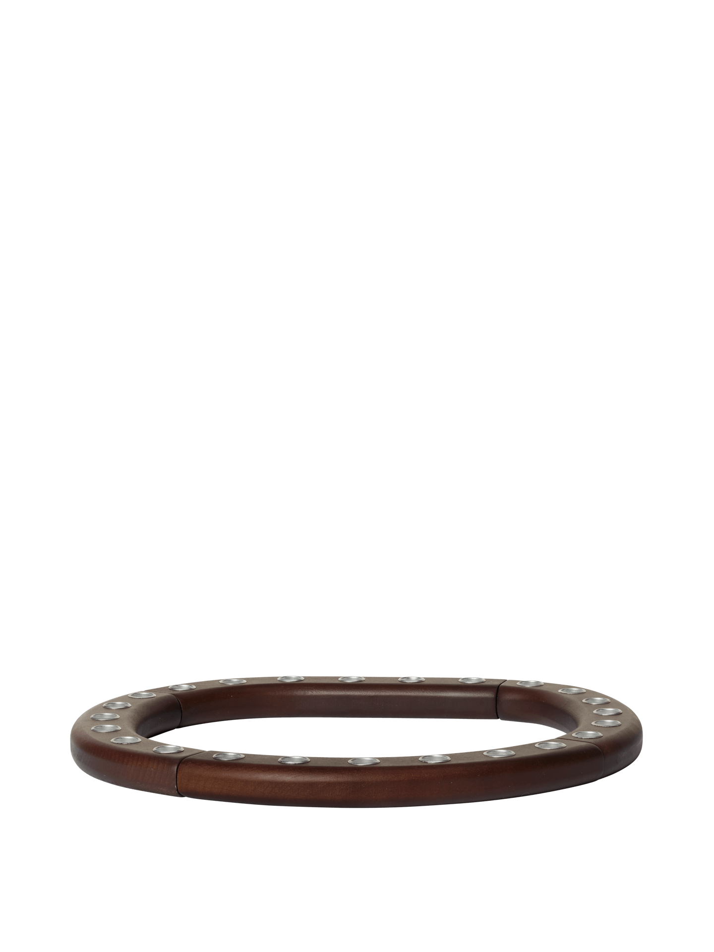 Ori Candle Holder - Dark Stained Beech