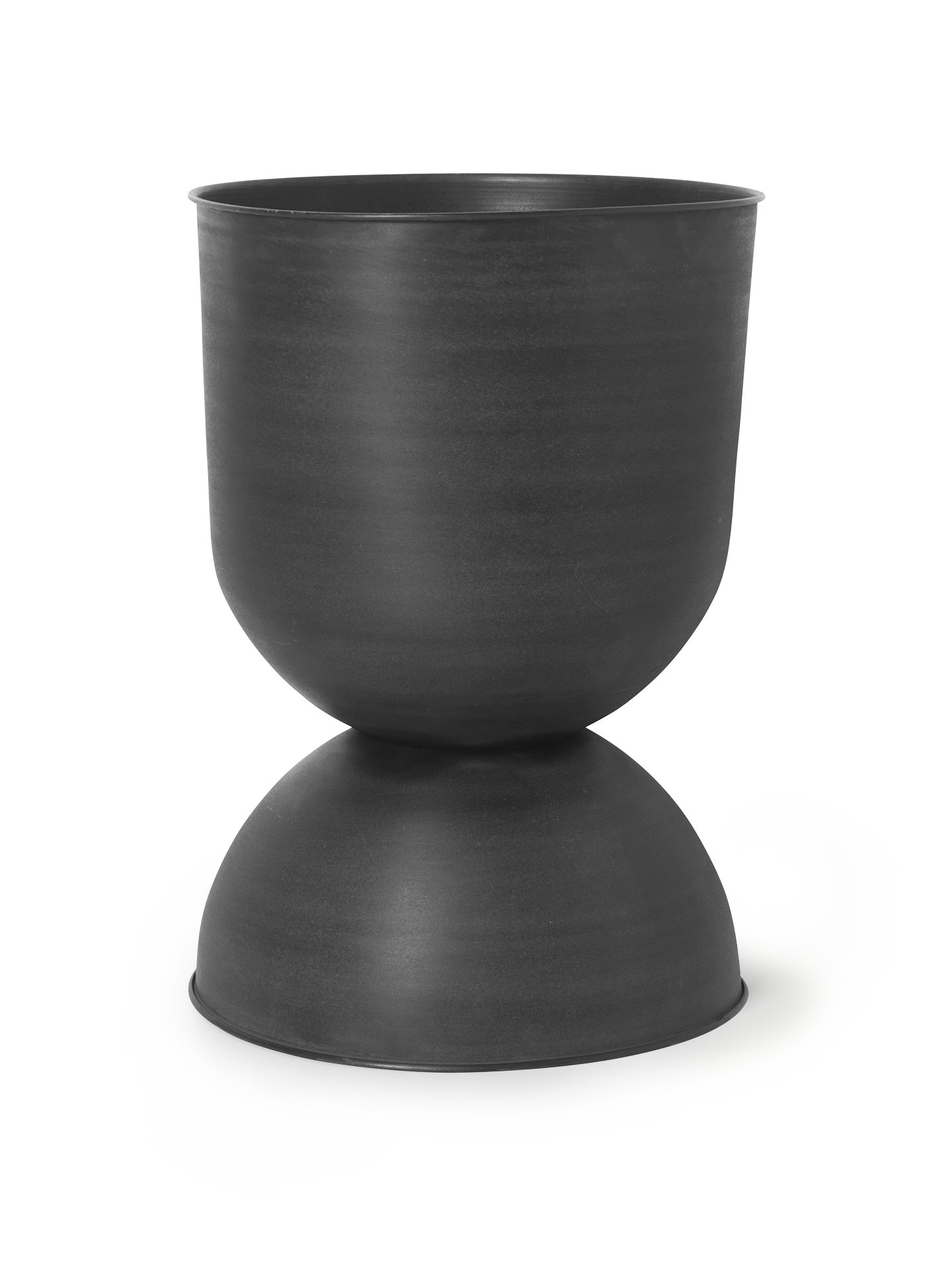 Hourglass Pot - Large - Black
