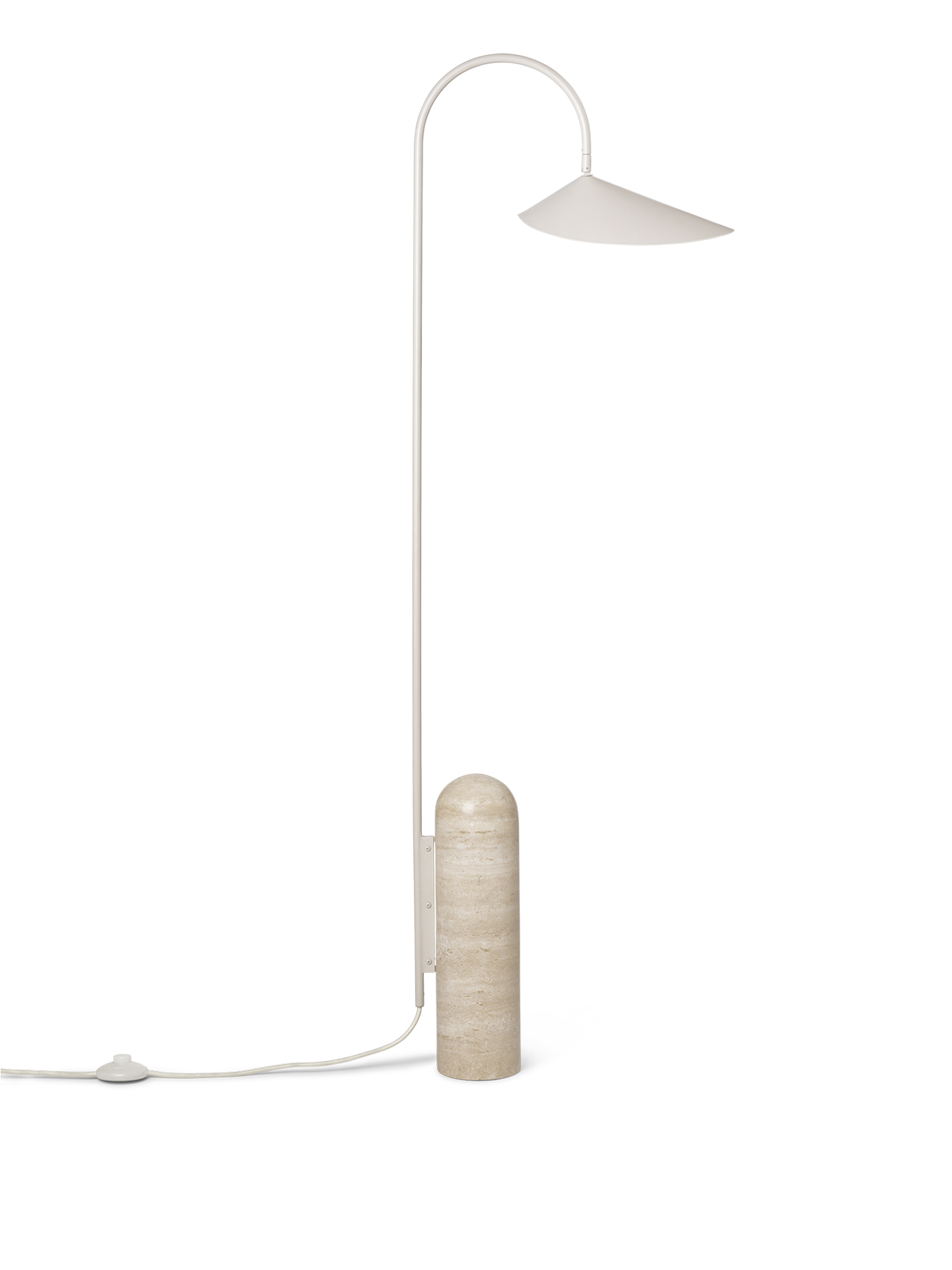 Arum Floor Lamp - Cashmere