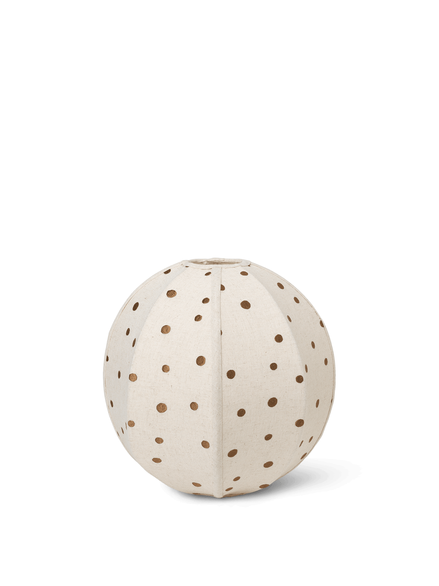 Dots Embroidered Textile Lampshade
