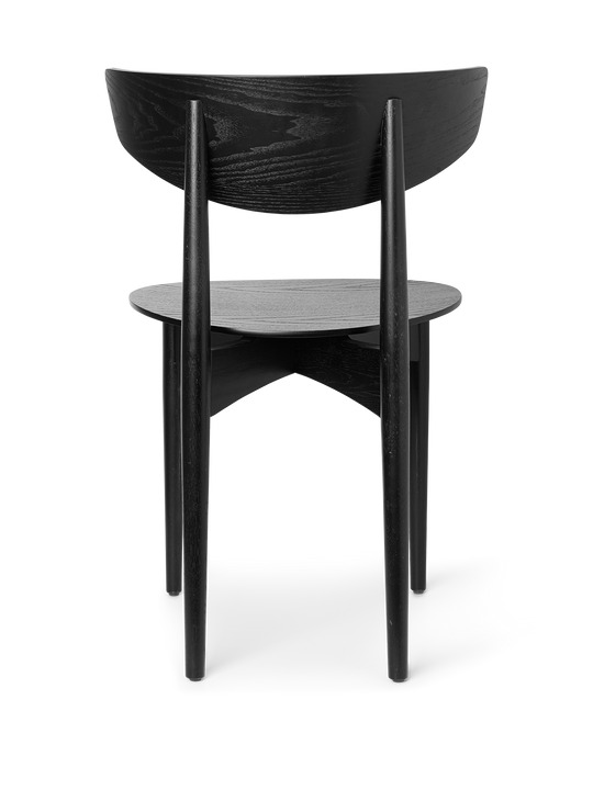 Herman Dining Chair | Dining chair in black painted ash | ferm LIVING
