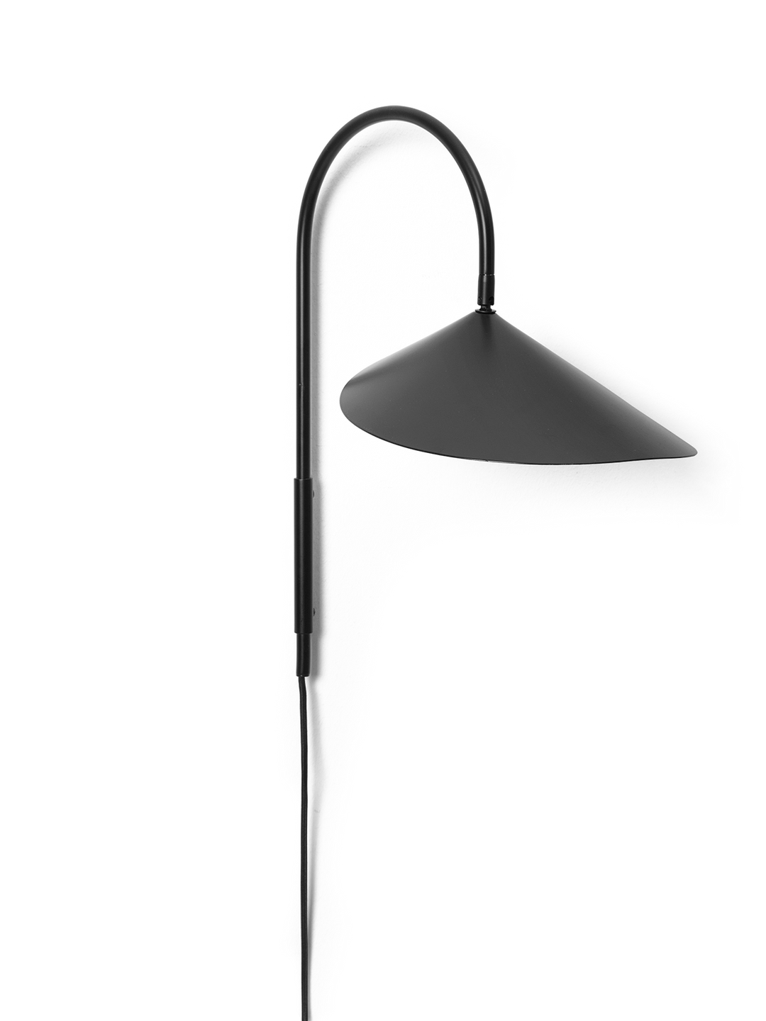 Arum Swivel Wall Lamp Black Ferm Living