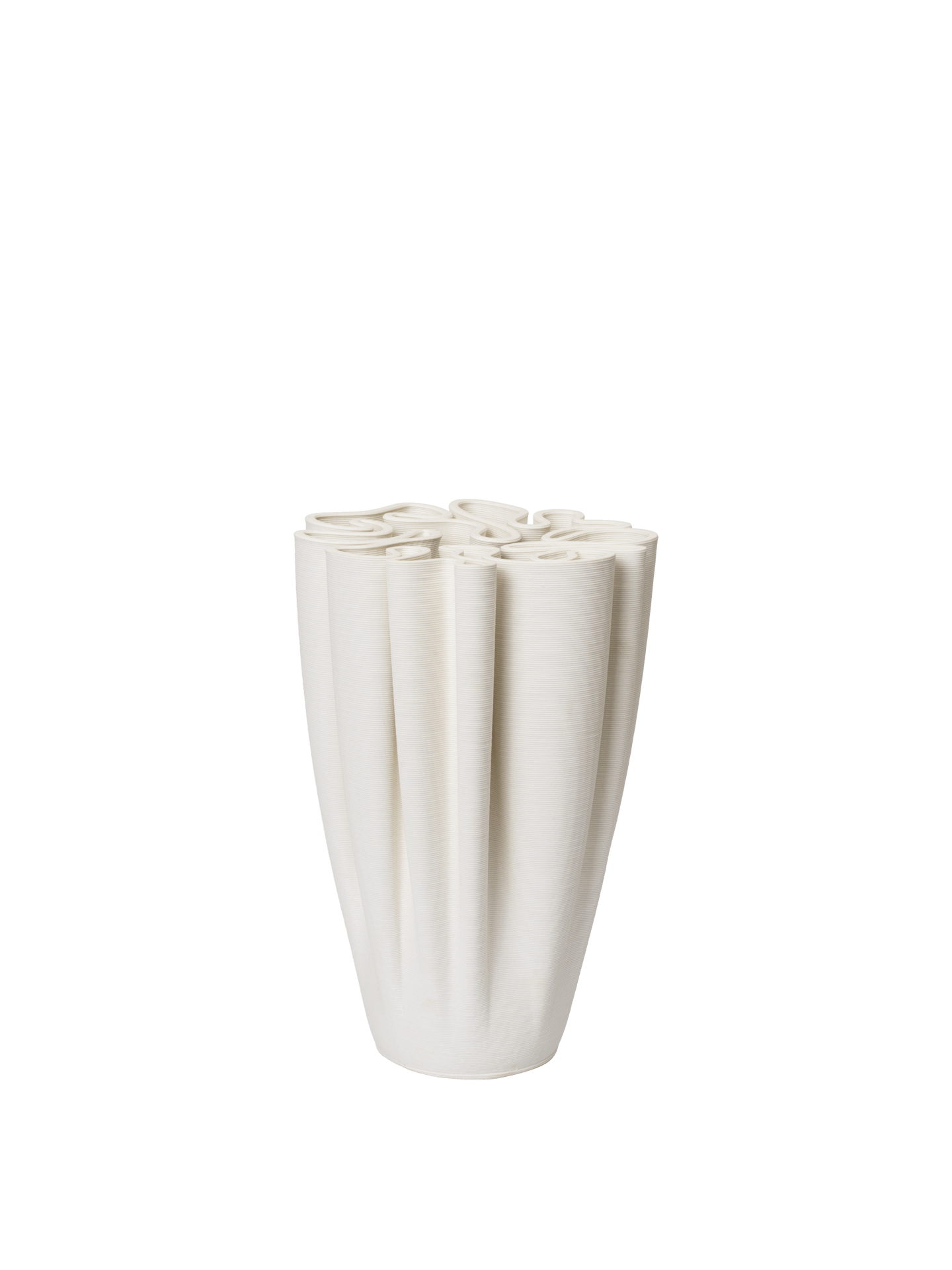 Dedali Vase - Large - Off-White