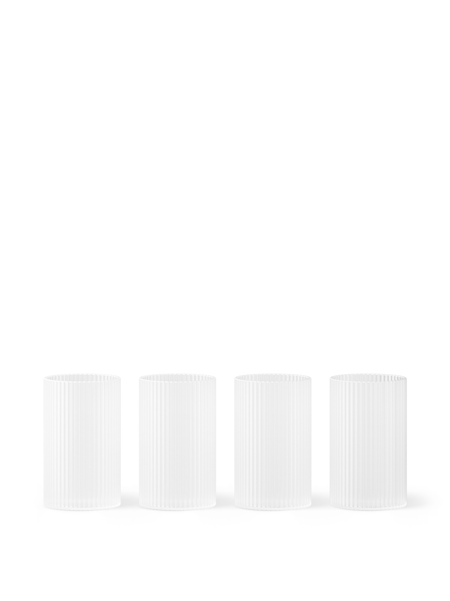 Ripple Verrines - Set of 4 - Frosted