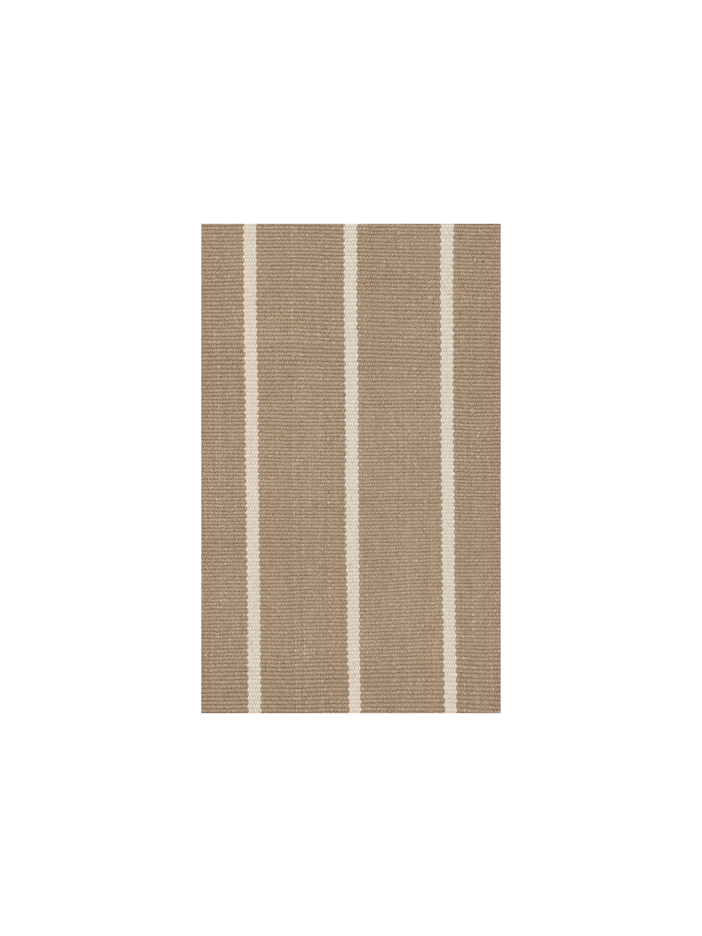 Rug Sample - Calm Kelim - Dark Sand/Off-white
