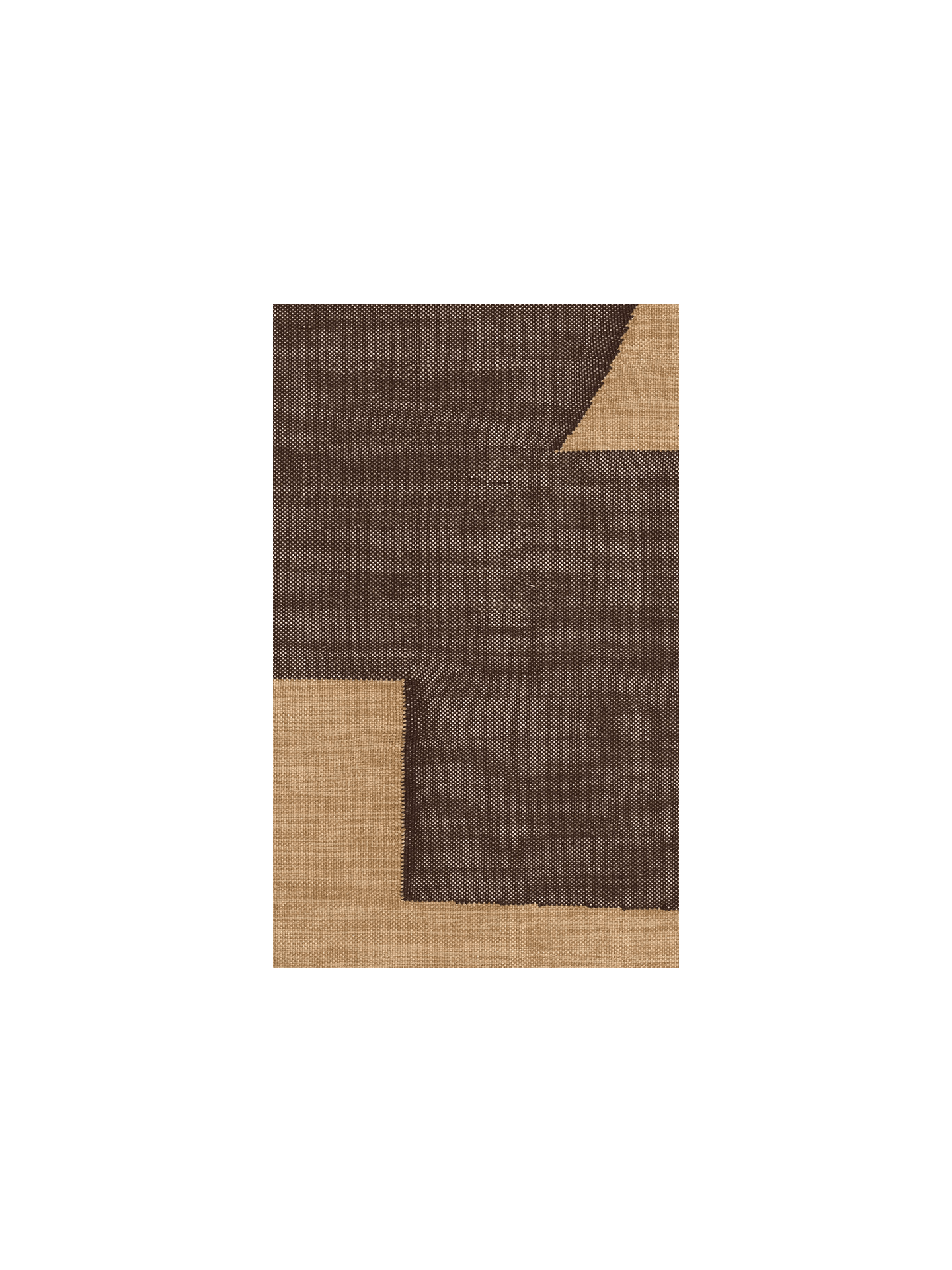 Rug Sample - Forene - Tan/Chocolate