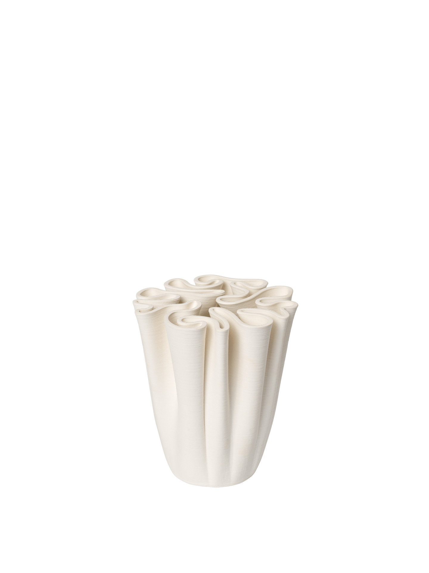Dedali Vase - Medium - Off-White