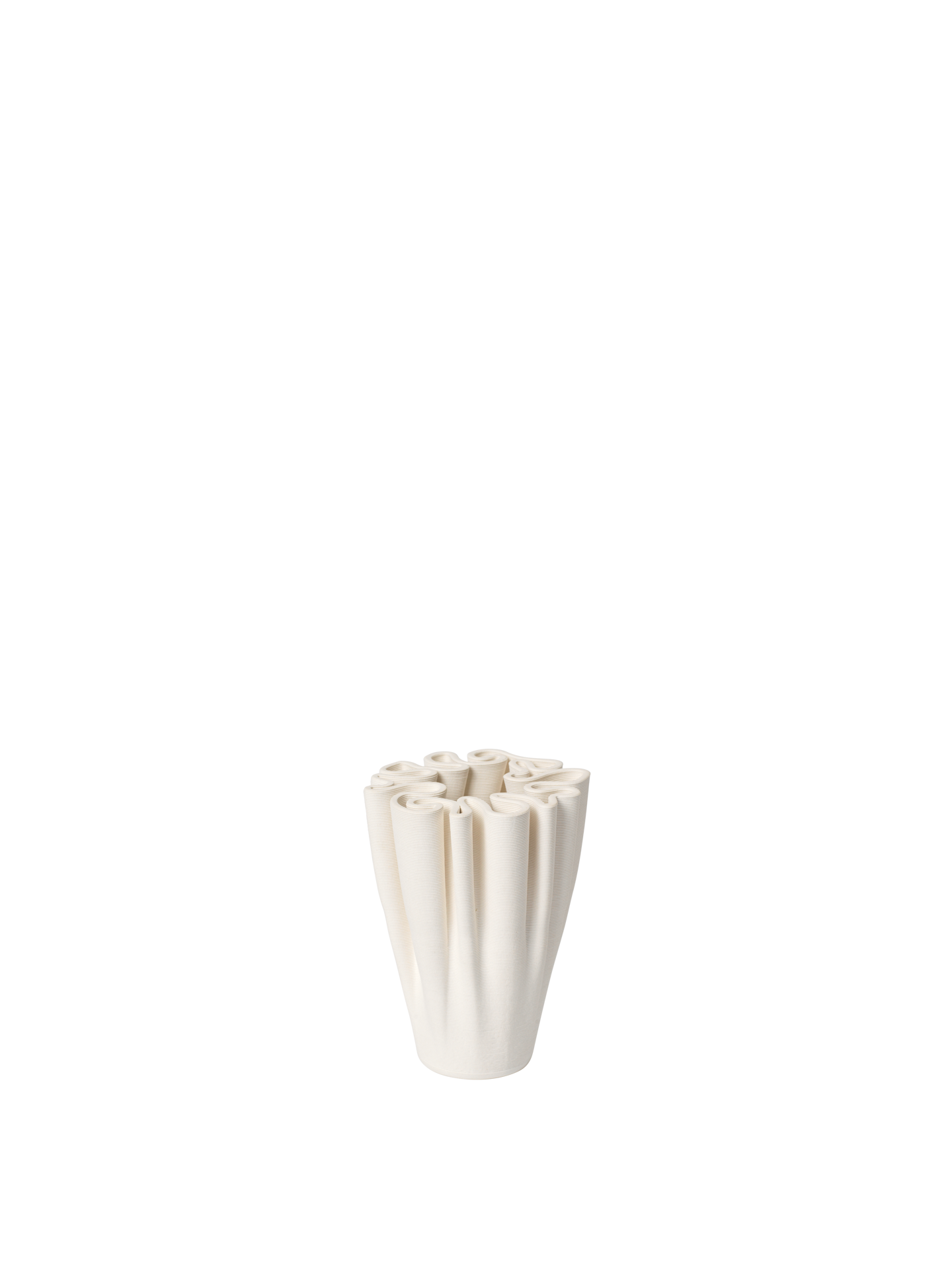 Dedali Vase - Small - Off-White