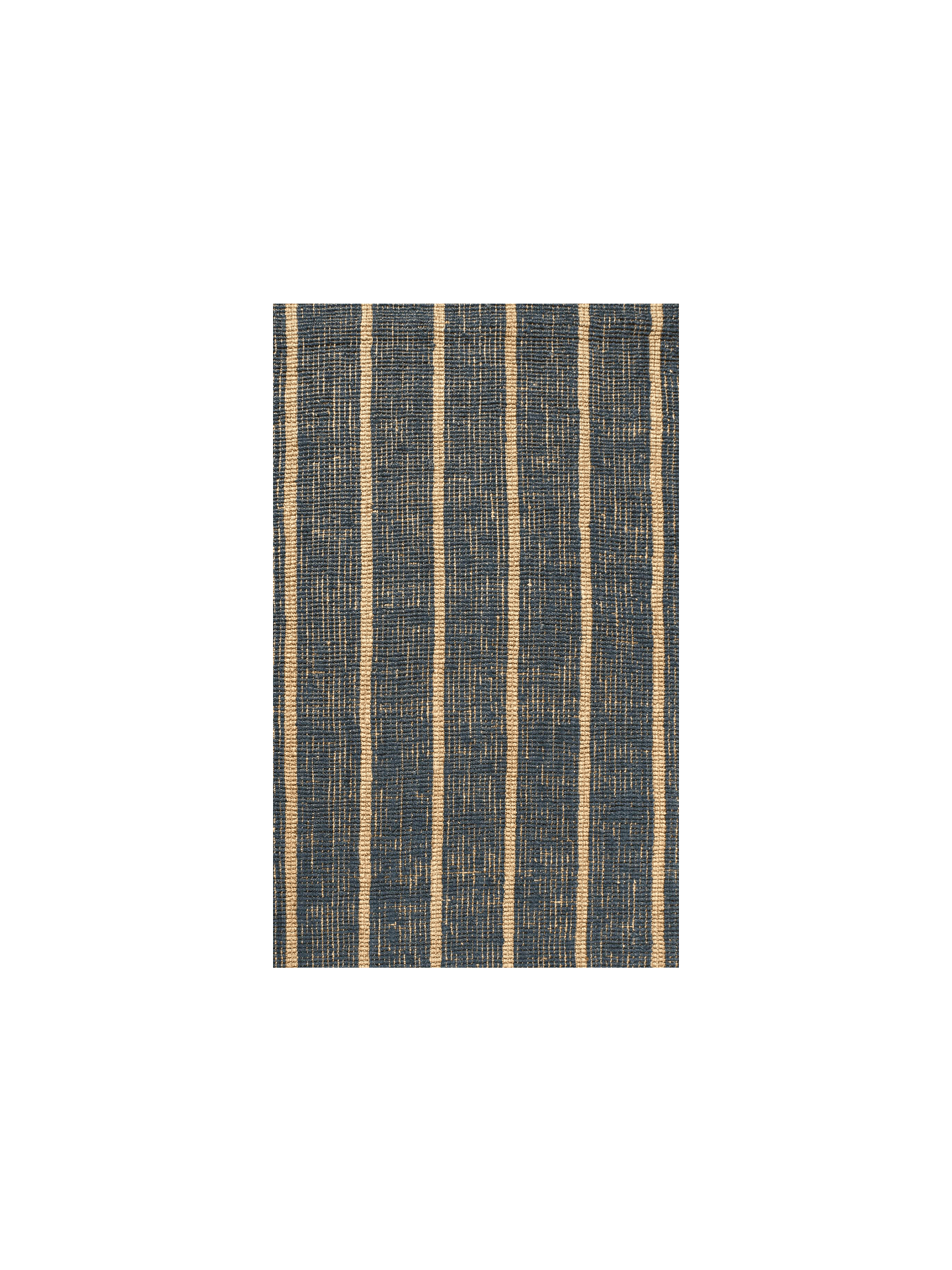Rug Sample - Athens Stripes - Natural/Ink Blue