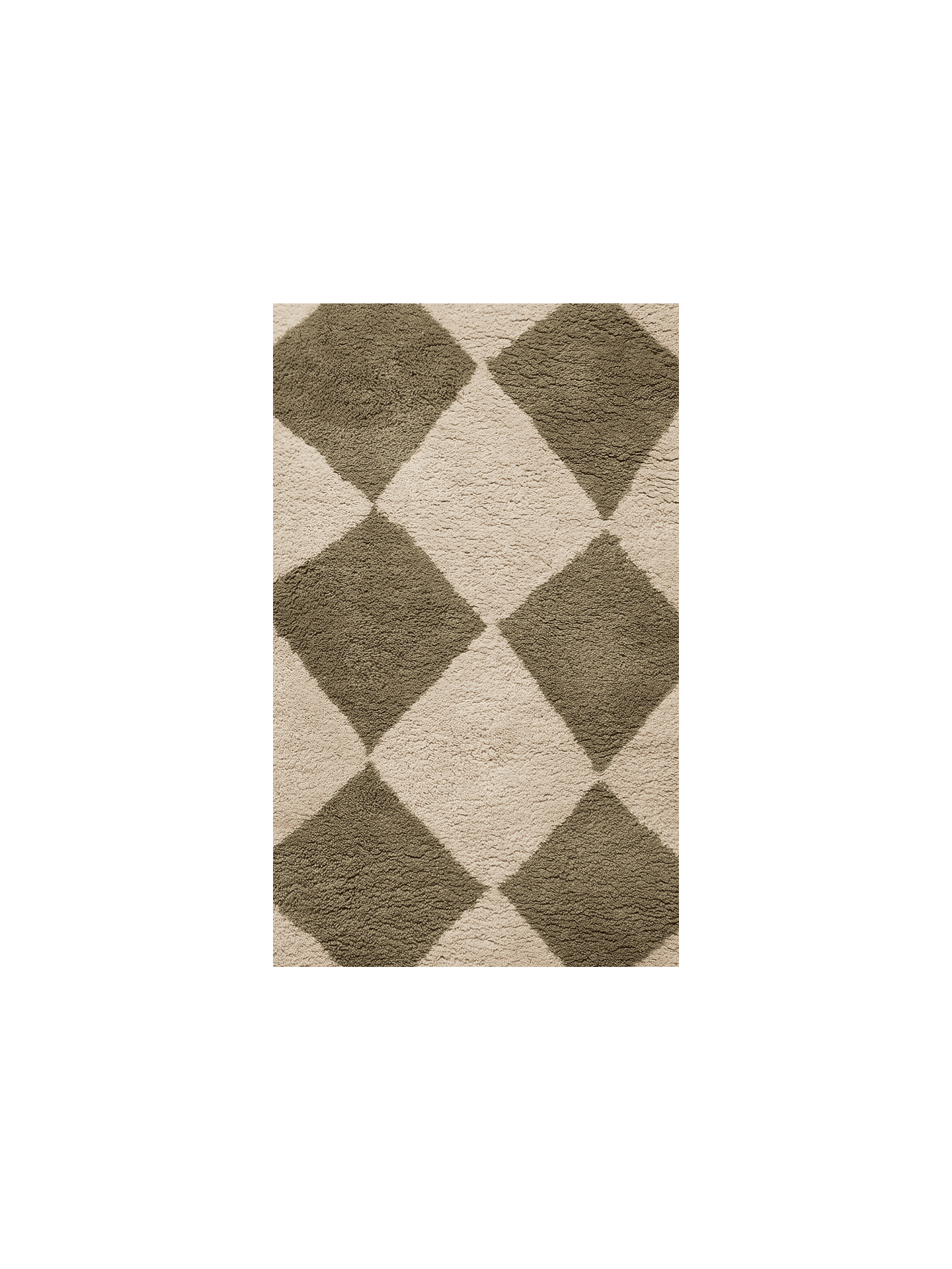 Rug Sample - Tilt - Elm Green