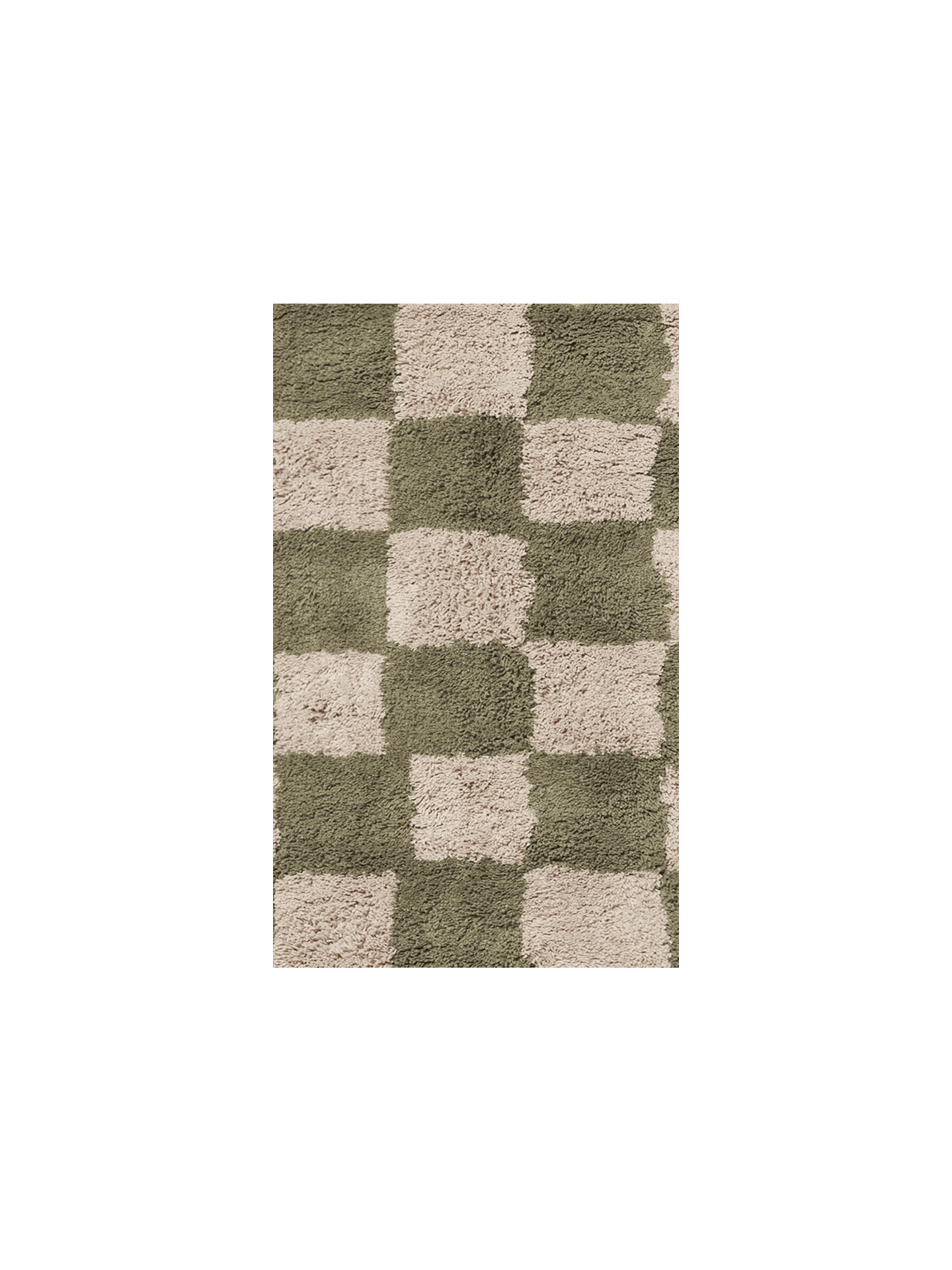 Rug Sample - Mara Washable - Elm Green/Warm Sand