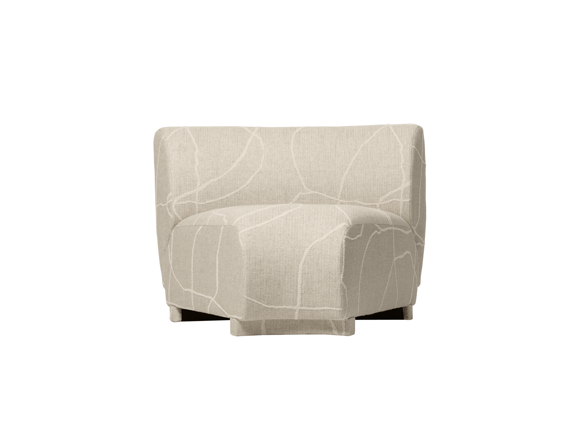Rico Sofa Corner - Narrow - Can Lis - Sand/Off-White