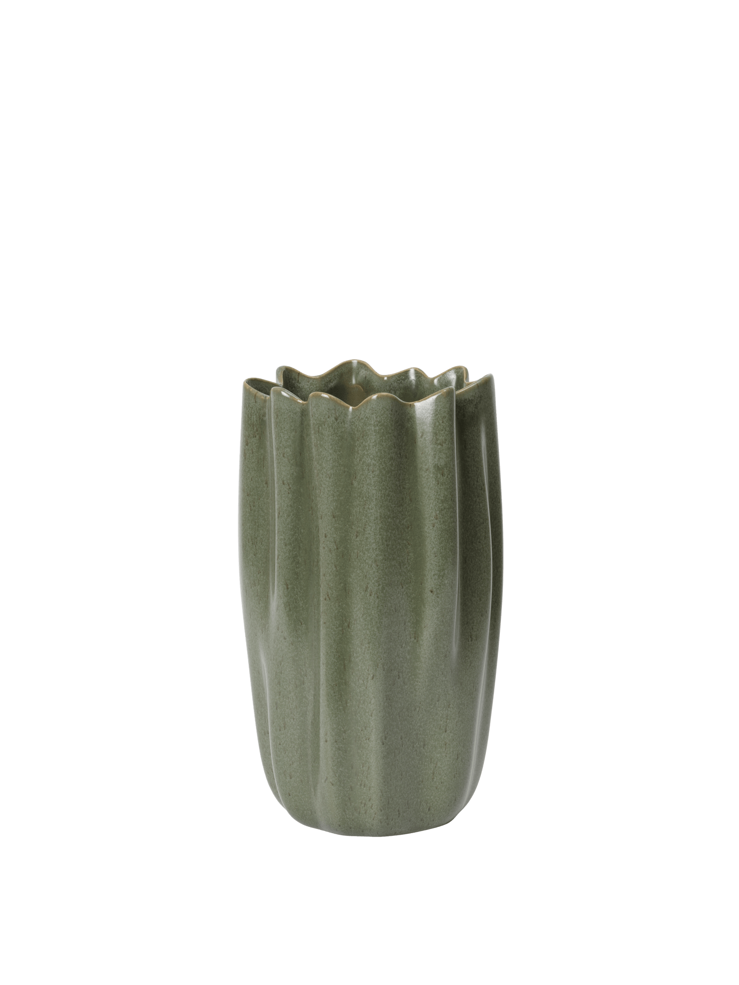 Nium Vase - Dark Sage