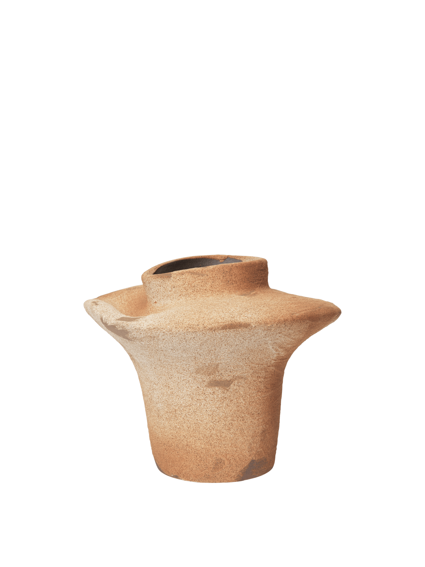 Evio Vase - Small - Burnt Umber