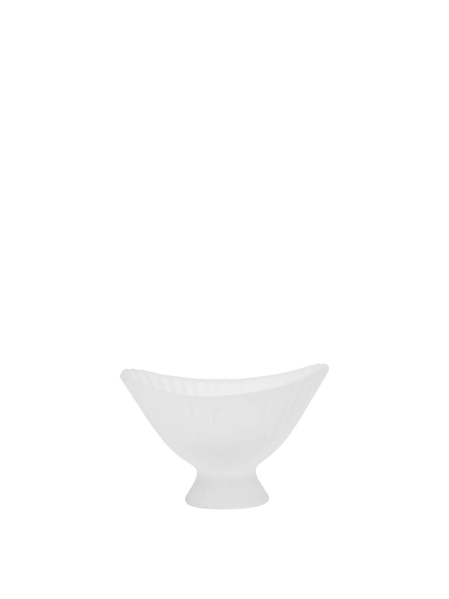 Fountain Glass Bowl - Small - Frosted