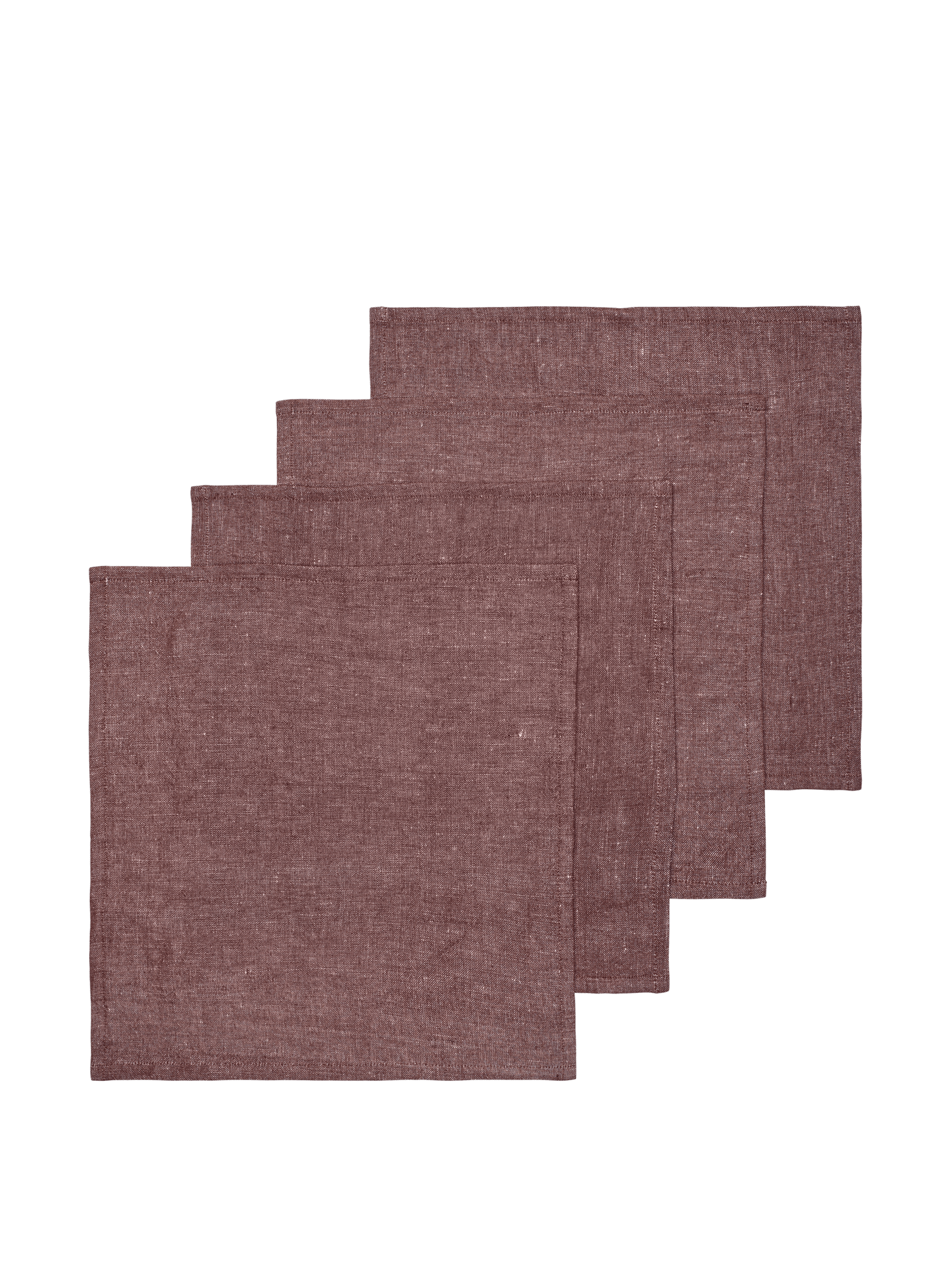 Hale Napkins - Set of 4 - Chestnut