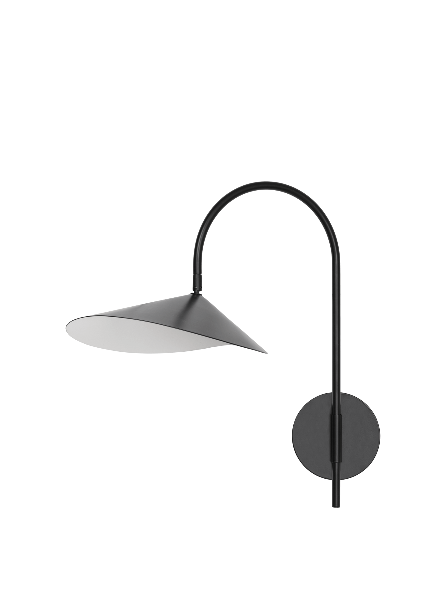 Arum Swivel Wall Lamp - Hardwired - Black