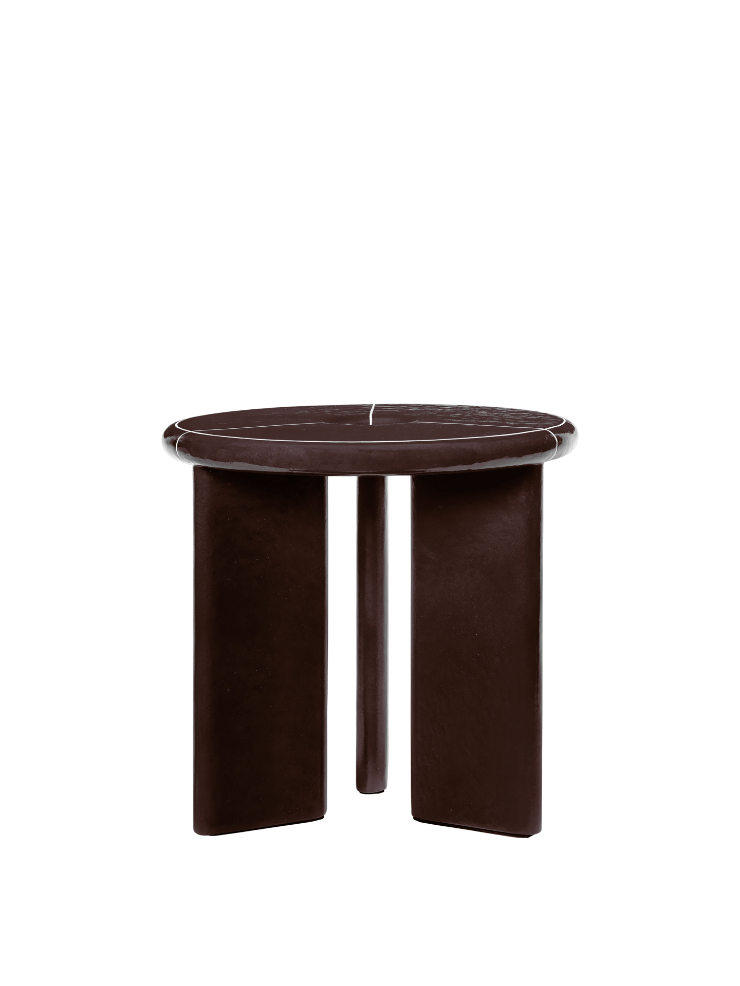 Deya Side Table - Chestnut Brown
