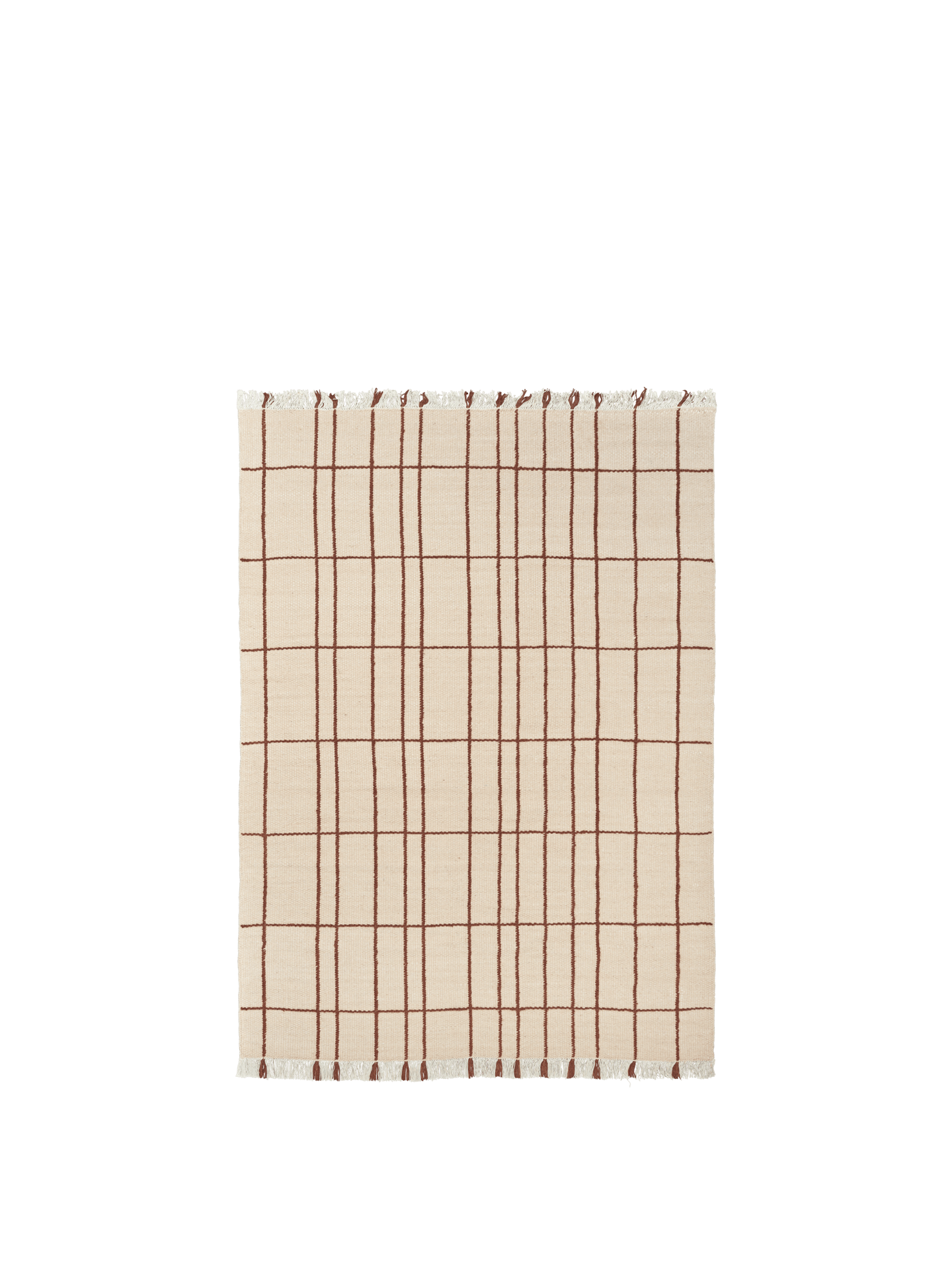 Sen Rug - Parchment/Chestnut
