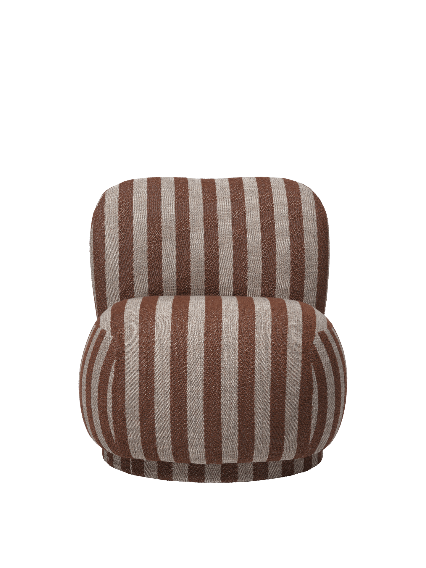 Rico Piccolo Lounge Chair - Louisiana - Sand/Chocolate