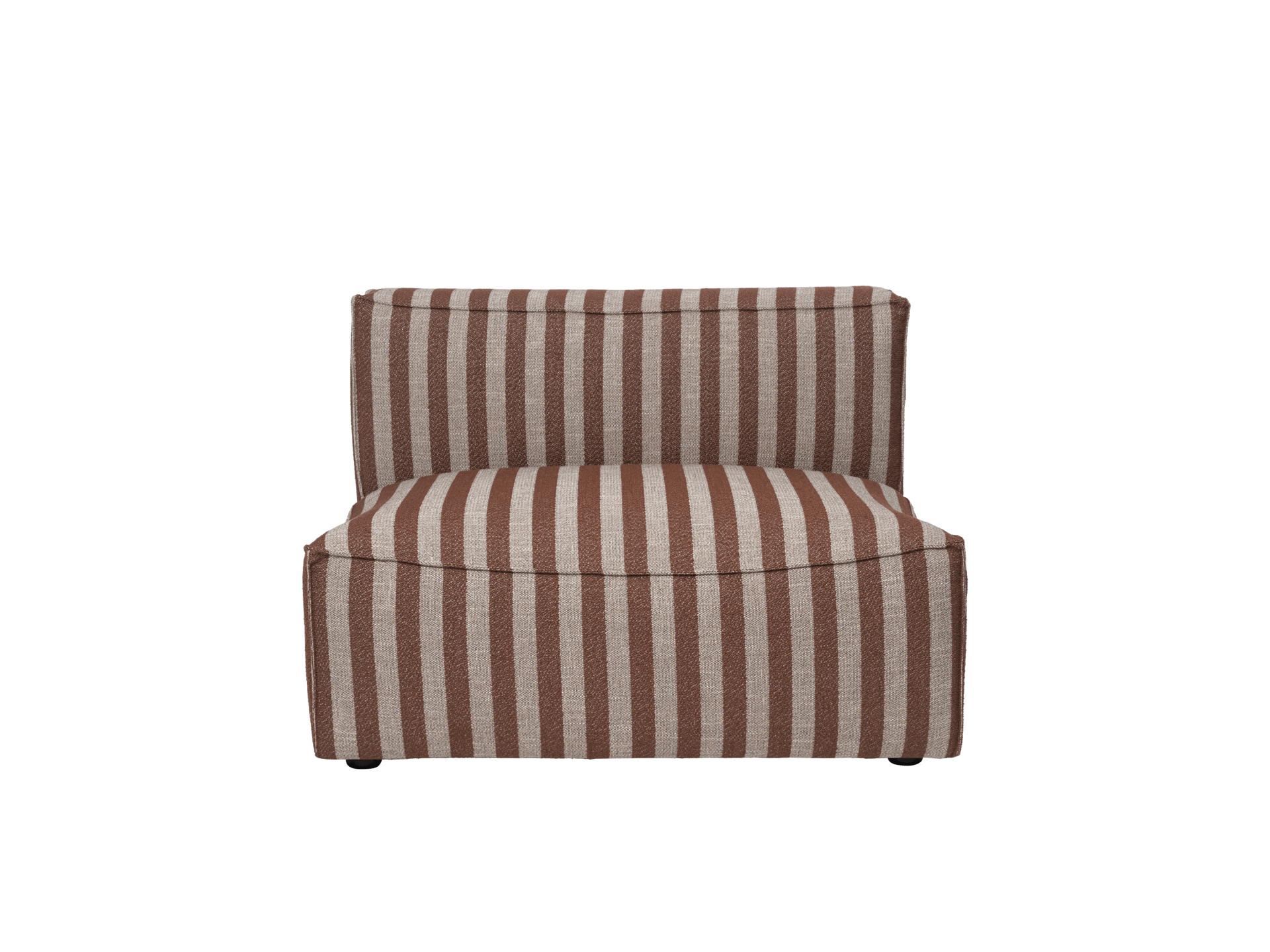 Catena Sofa Center L100 - Louisiana - Sand/Chocolate
