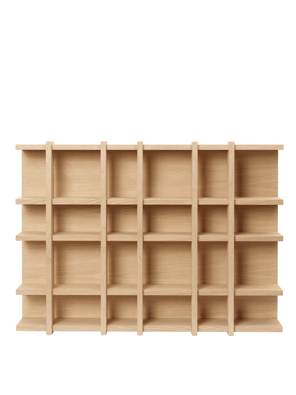 Tilem Shelf - 6x4 - Natural Oak Veneer – Ferm Living
