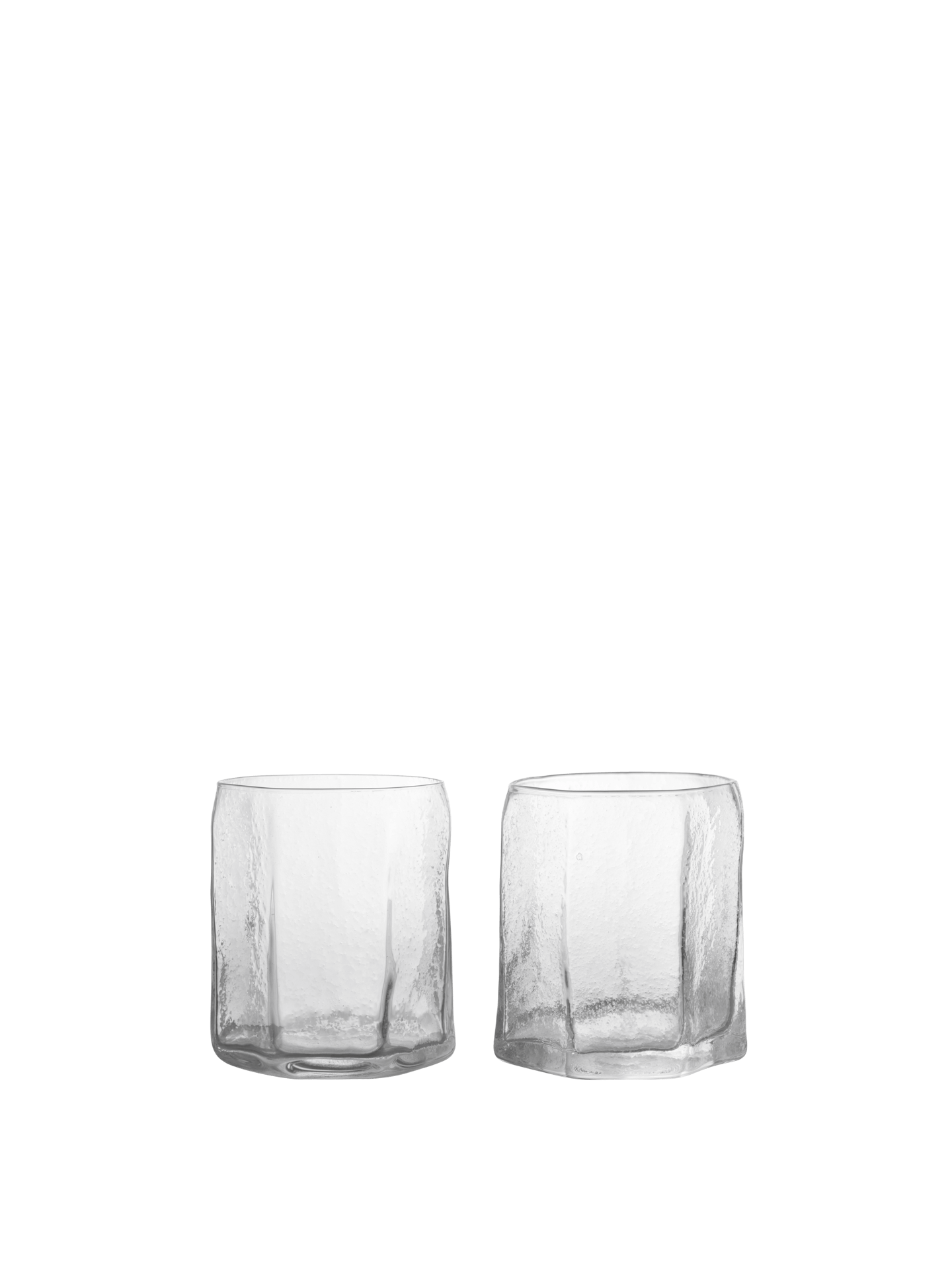 Kiru Glasses - Set of 2 - Clear
