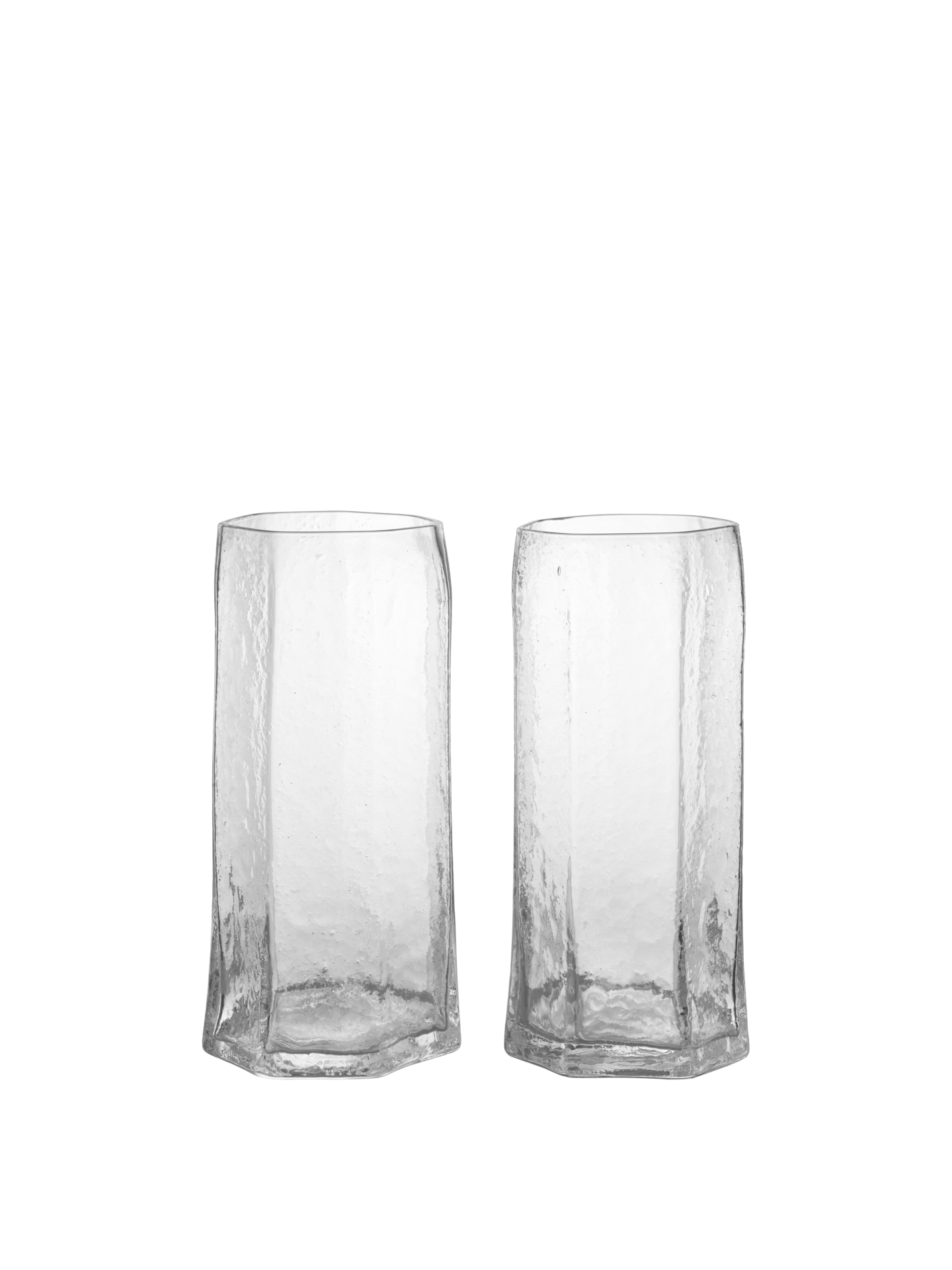 Kiru Tall Glasses - Set of 2 - Clear