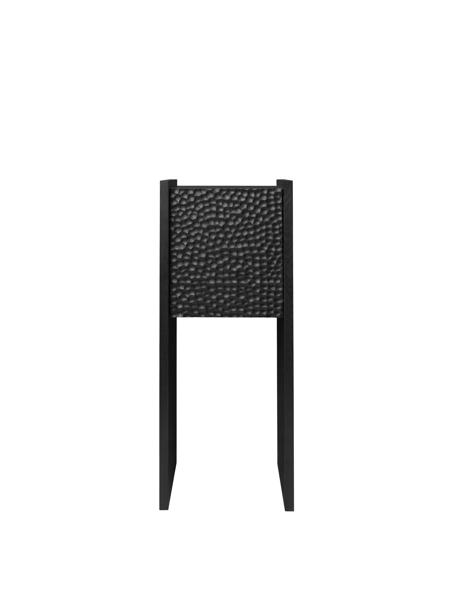 Scarni Pedestal Cabinet - Dark Stained Ash