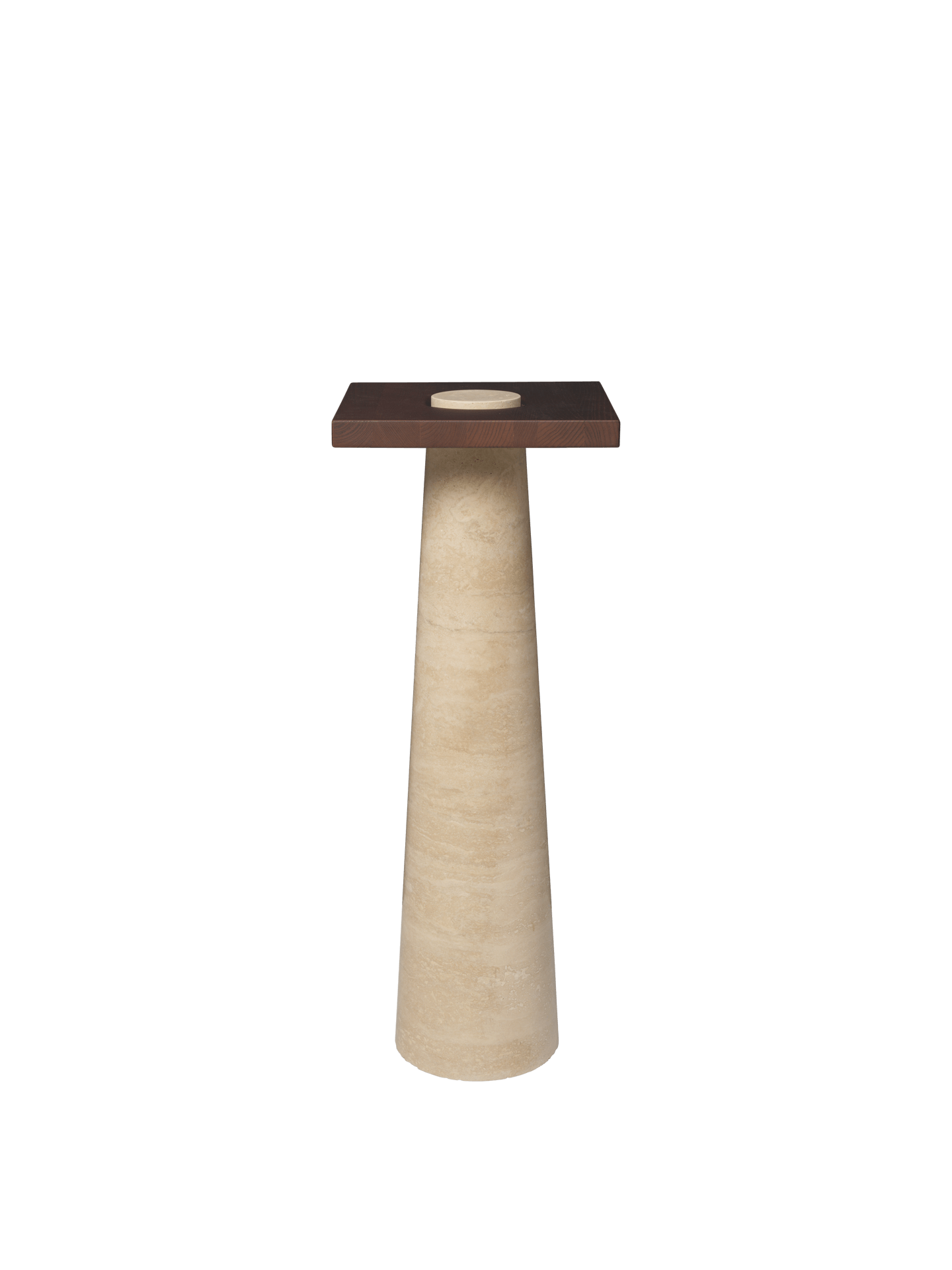 Grova Pedestal - Travertine