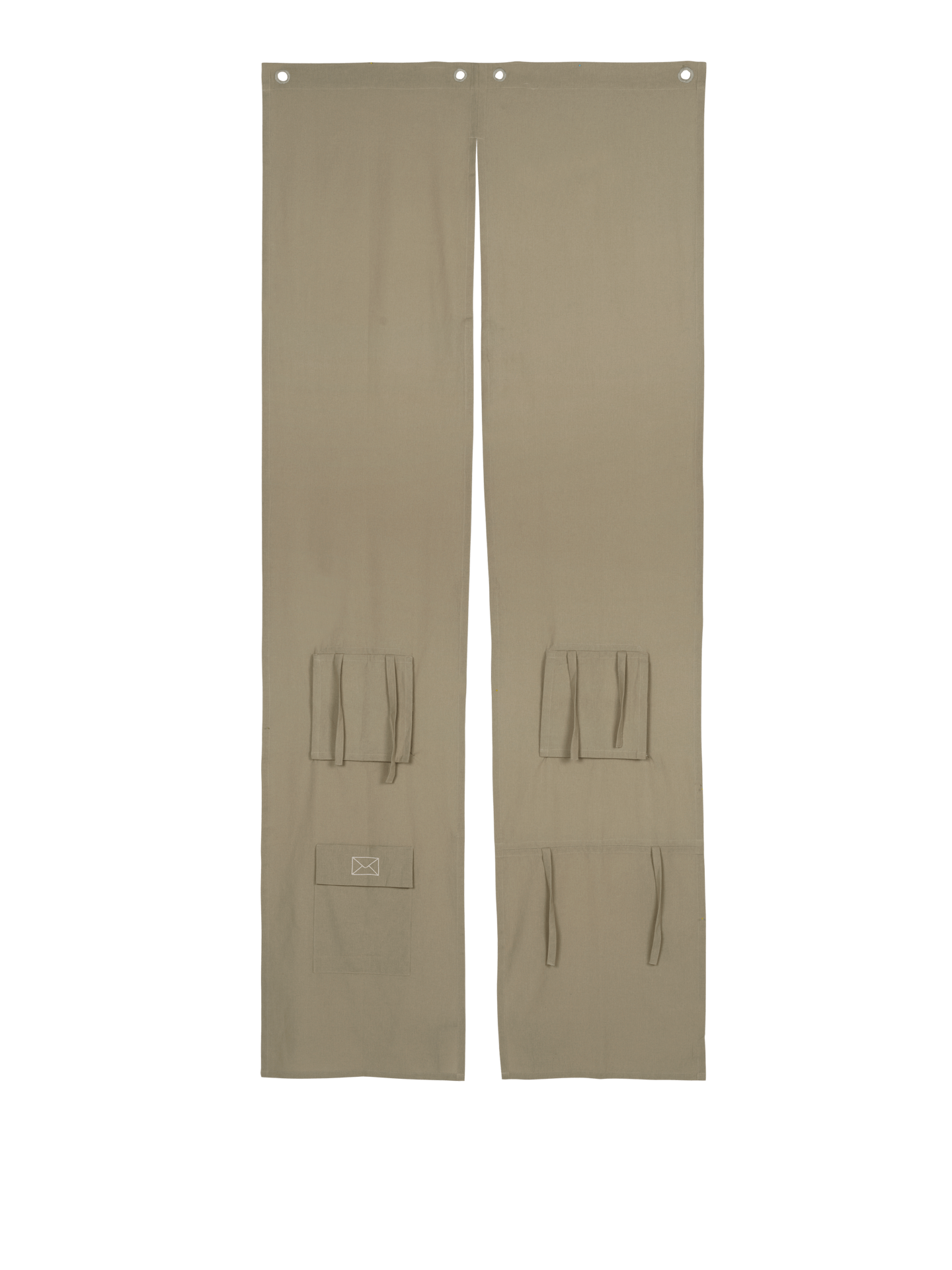 Settle Door Curtain - Elm Green