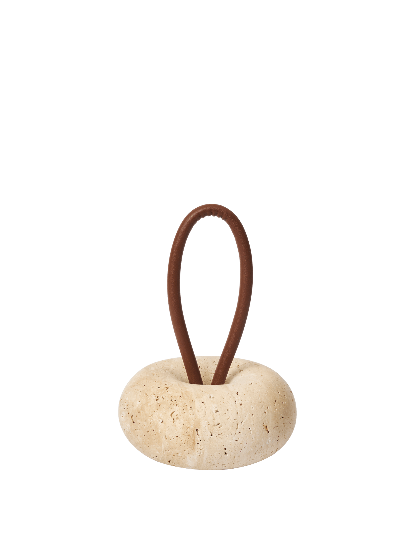 Wa Door Stopper - Travertine