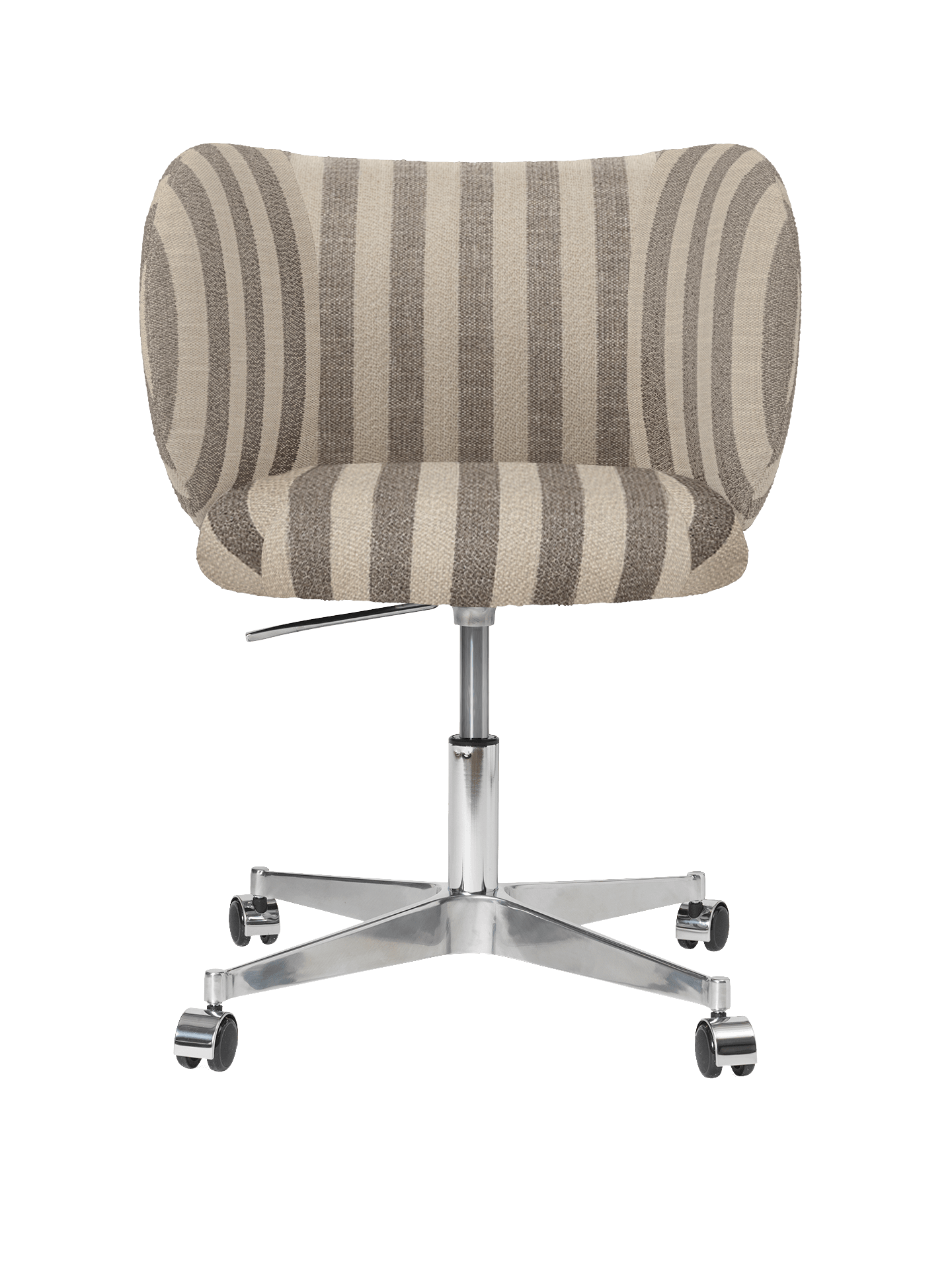 Rico Dining Chair - Castors - Louisiana - Sand/Off-White