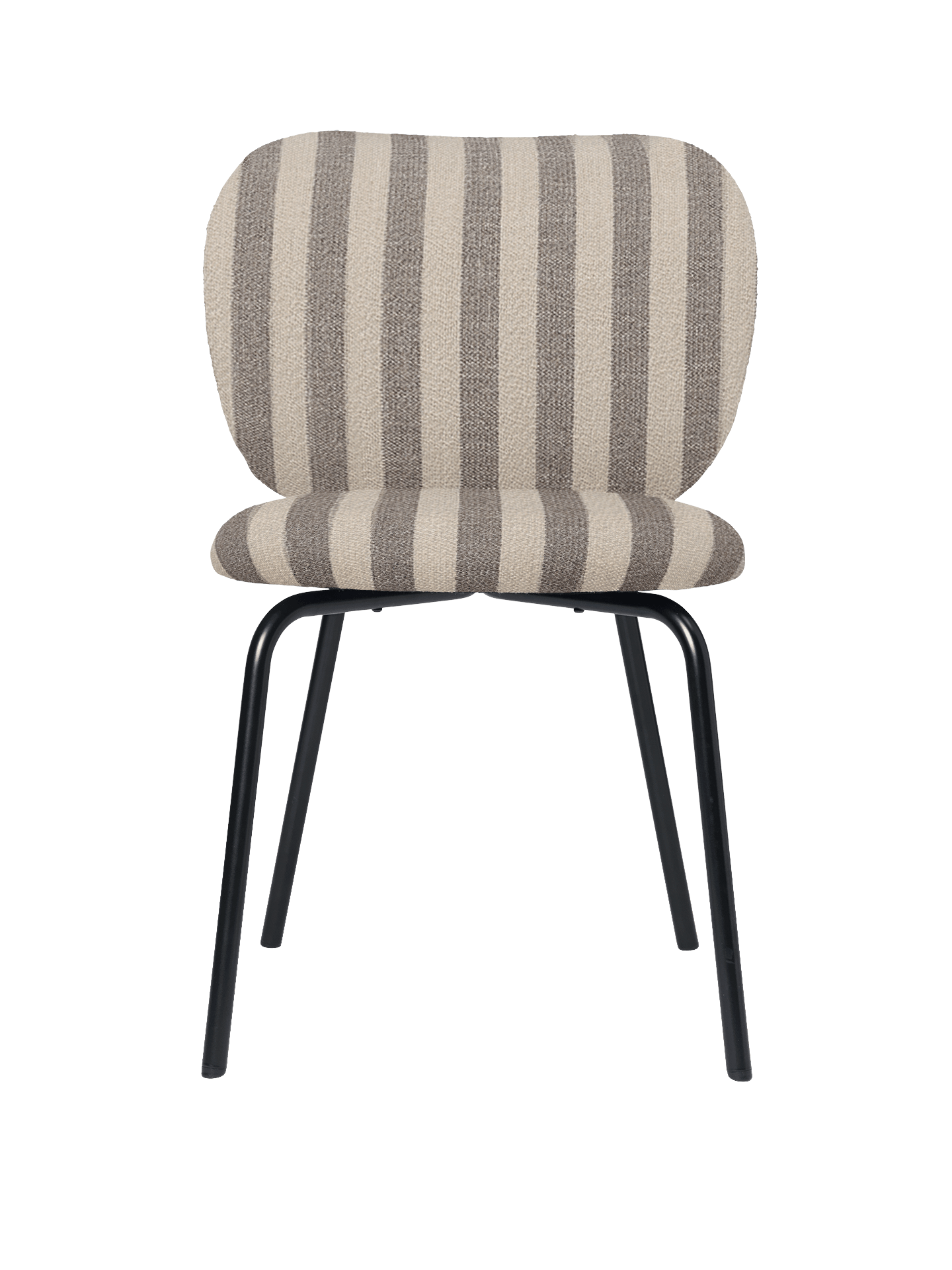 Rico Chair - Black - Louisiana - Sand/Off-White