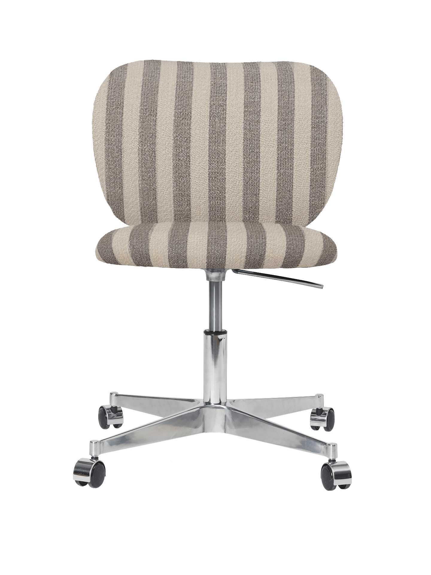 Rico Chair - Castors - Louisiana - Sand/Off-White