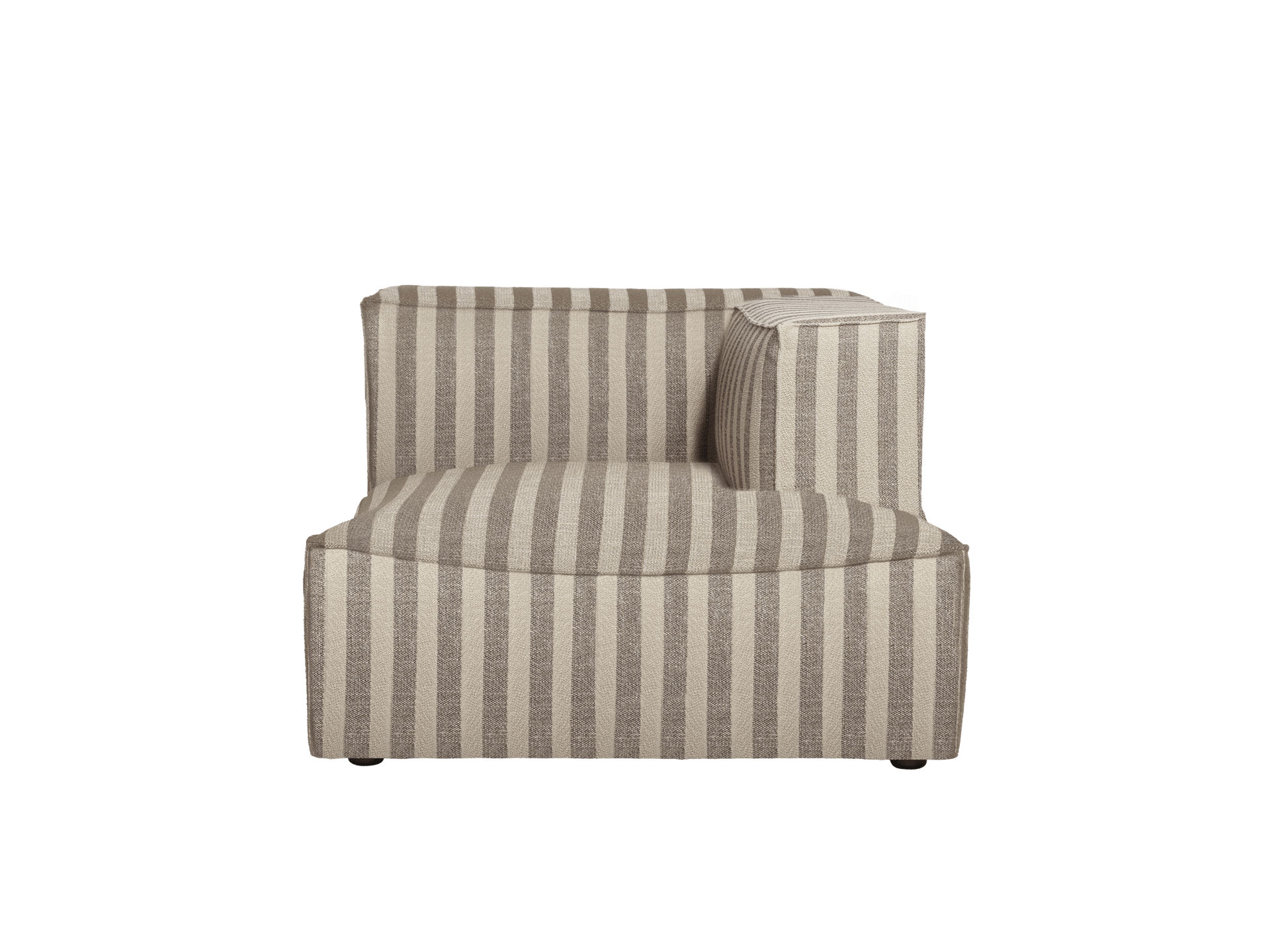 Catena Sofa Chaise Longue Right L601 - Louisiana - Sand/Off-White