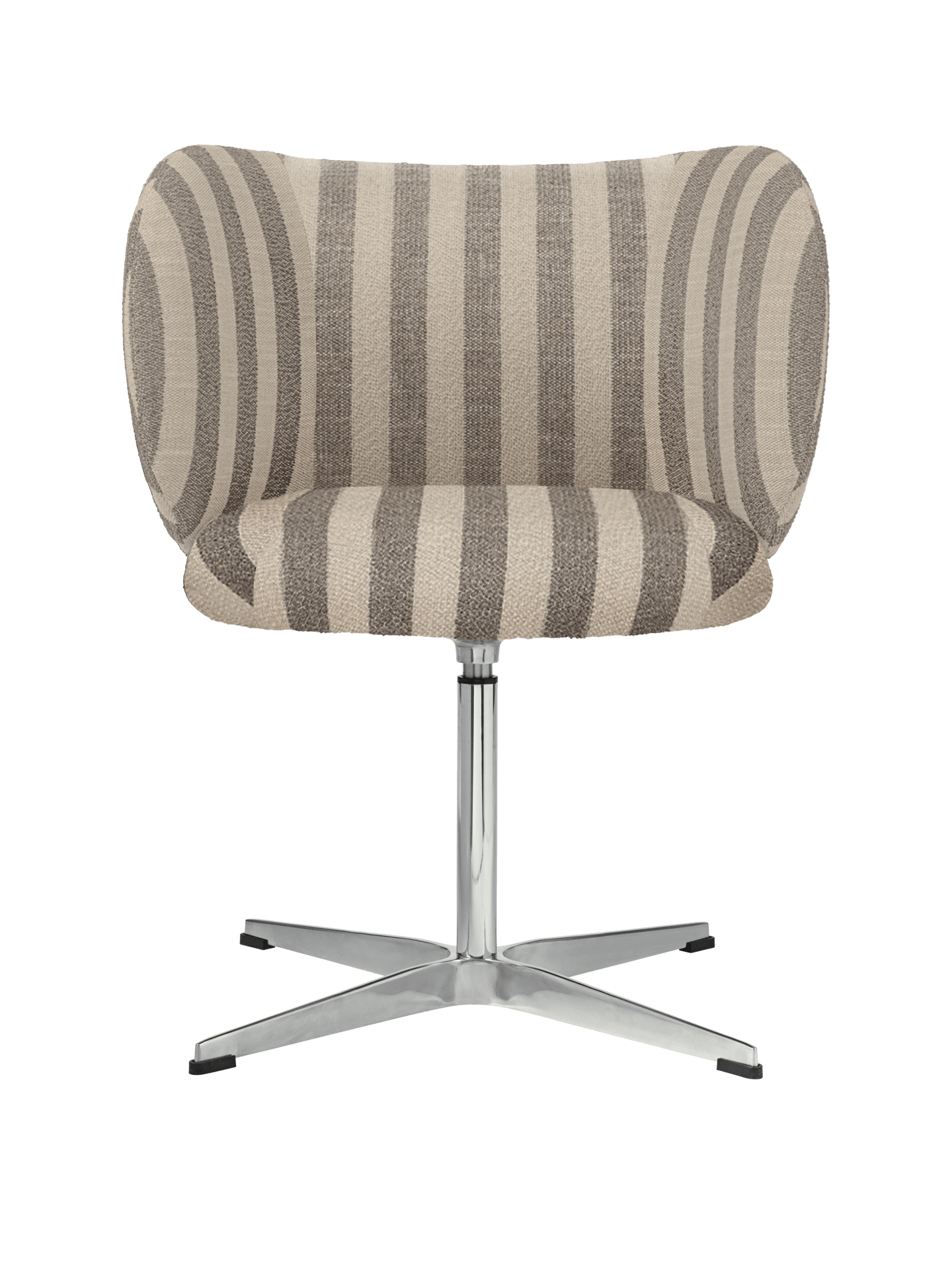 Rico Dining Chair - Swivel - Louisiana - Sand/Off-White