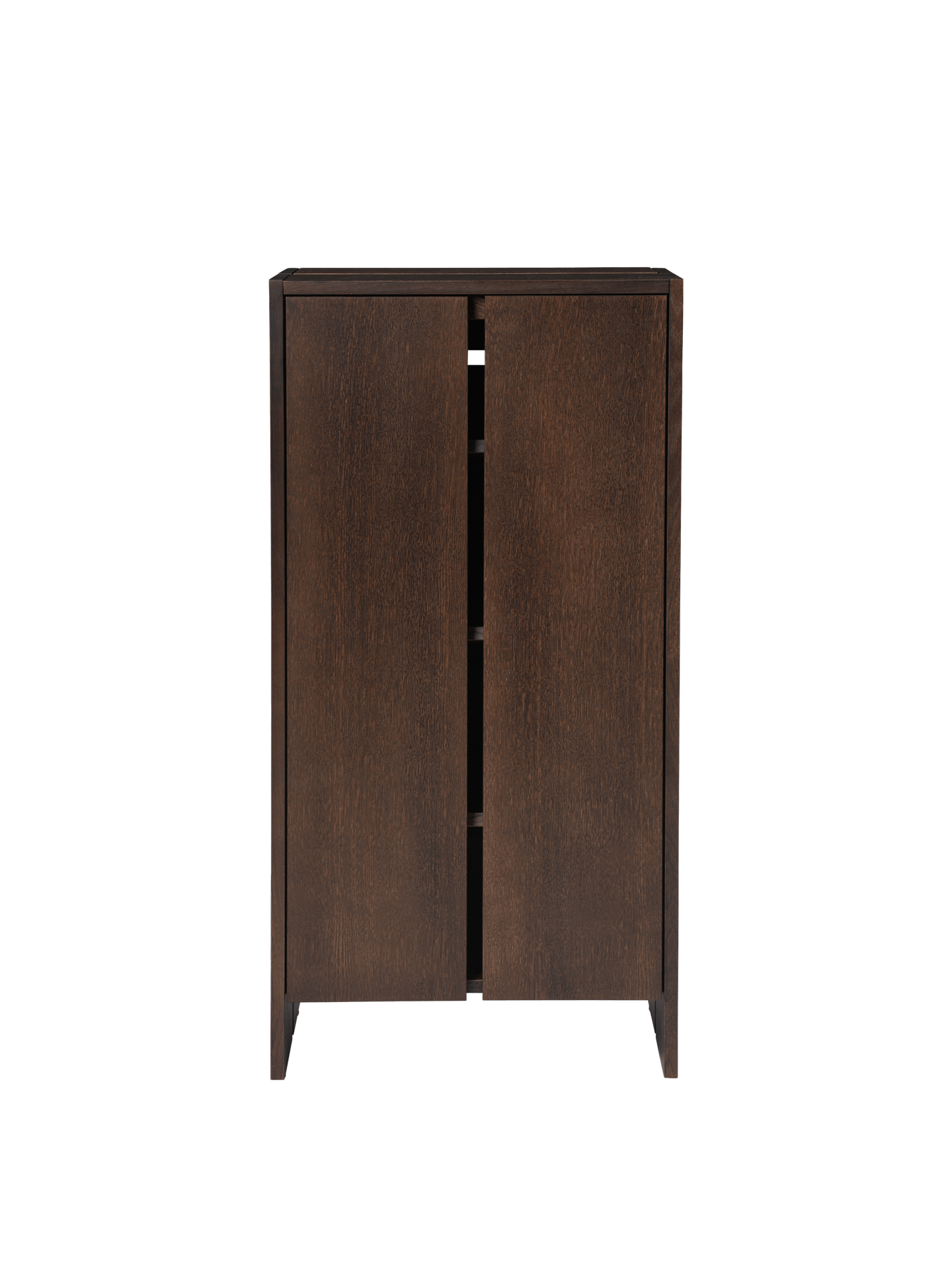 Parcel Hallway Cabinet - Tall - Dark Stained Oak