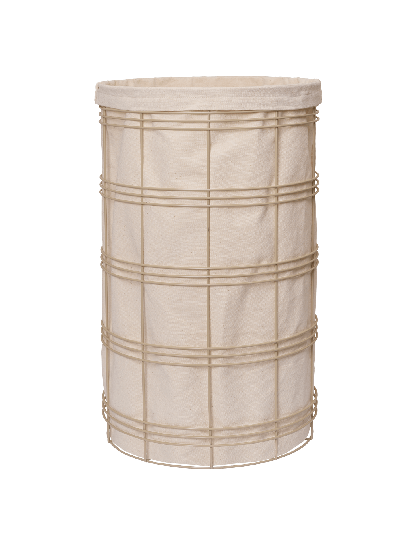 Fio Laundry Basket - Cashmere/Natural