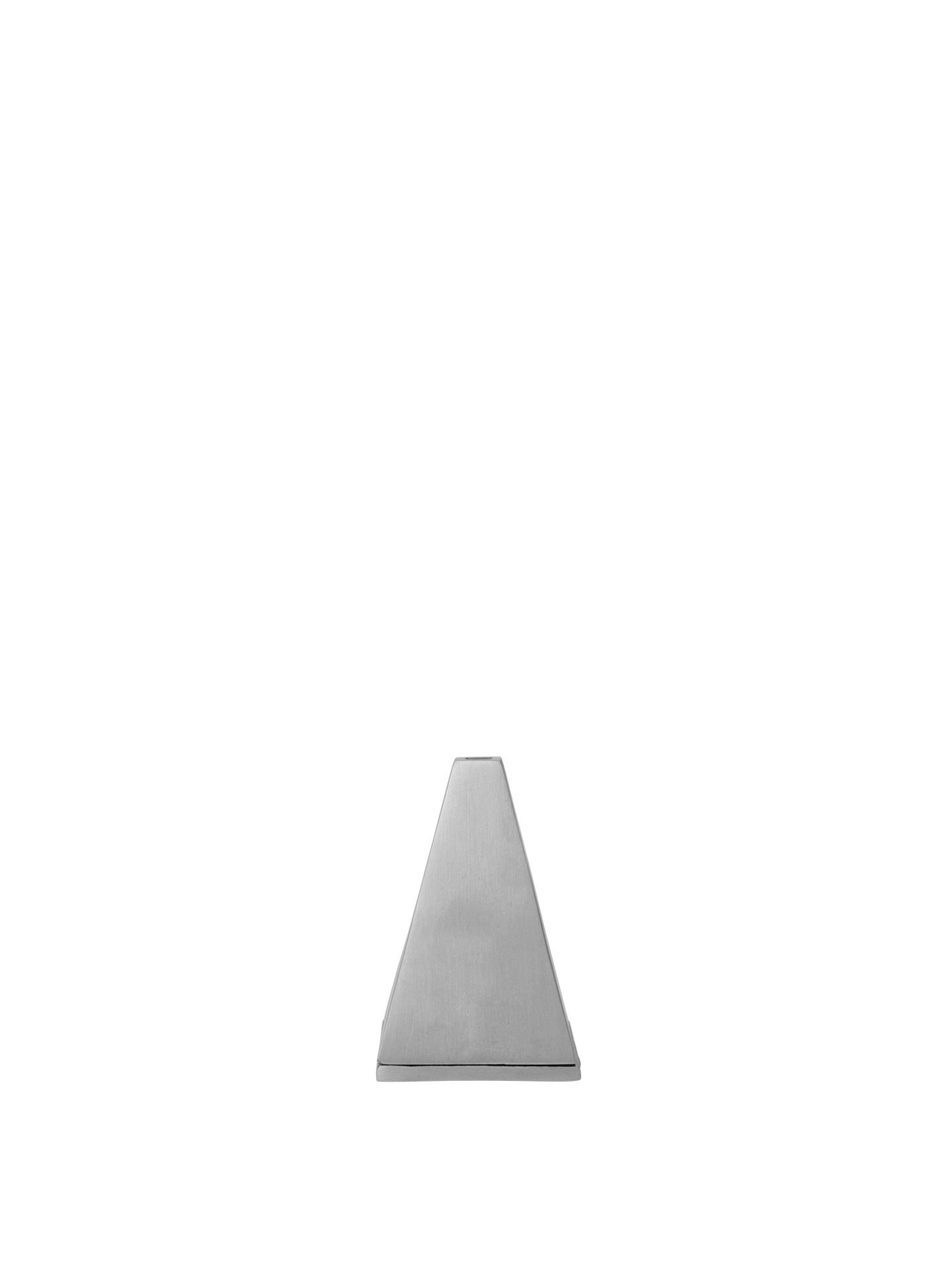 Pyra Incense Cone Burner - Brushed Aluminium