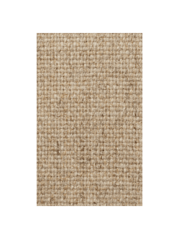 Fabric Sample in Main Line Flax zand met een grof geweven oppervlak