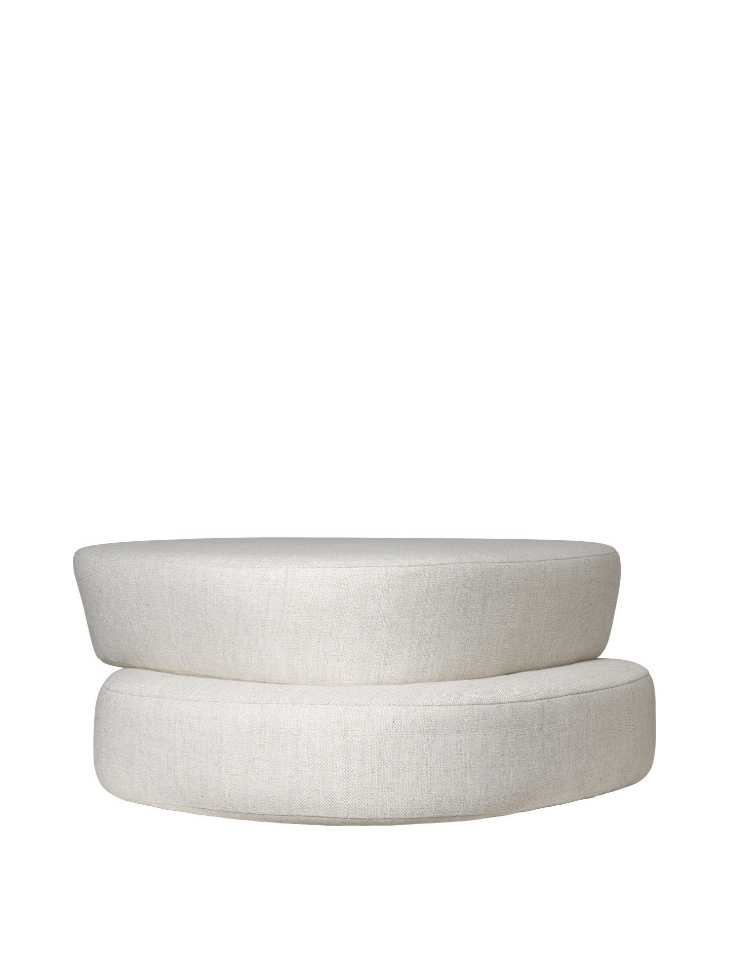Plyo Ottoman - Staple - Off-White