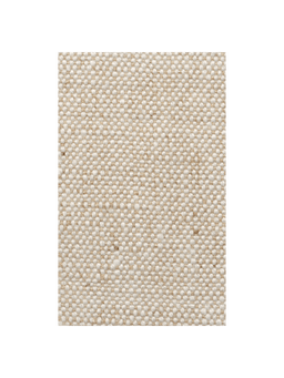 Fabric Sample Drape en naturel, gros plan sur la surface tissée granuleuse