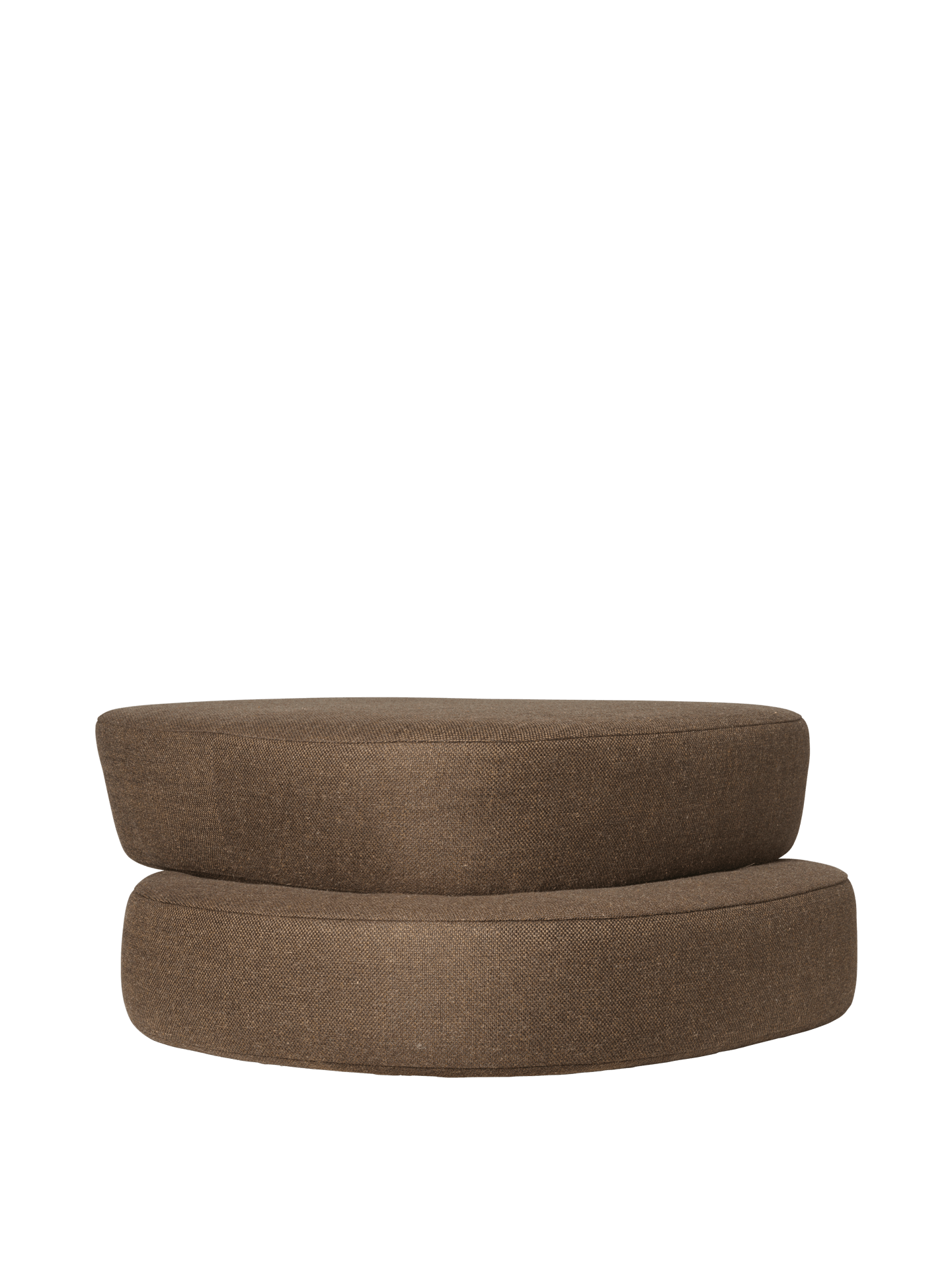 Plyo Ottoman - Staple - Dark Brown