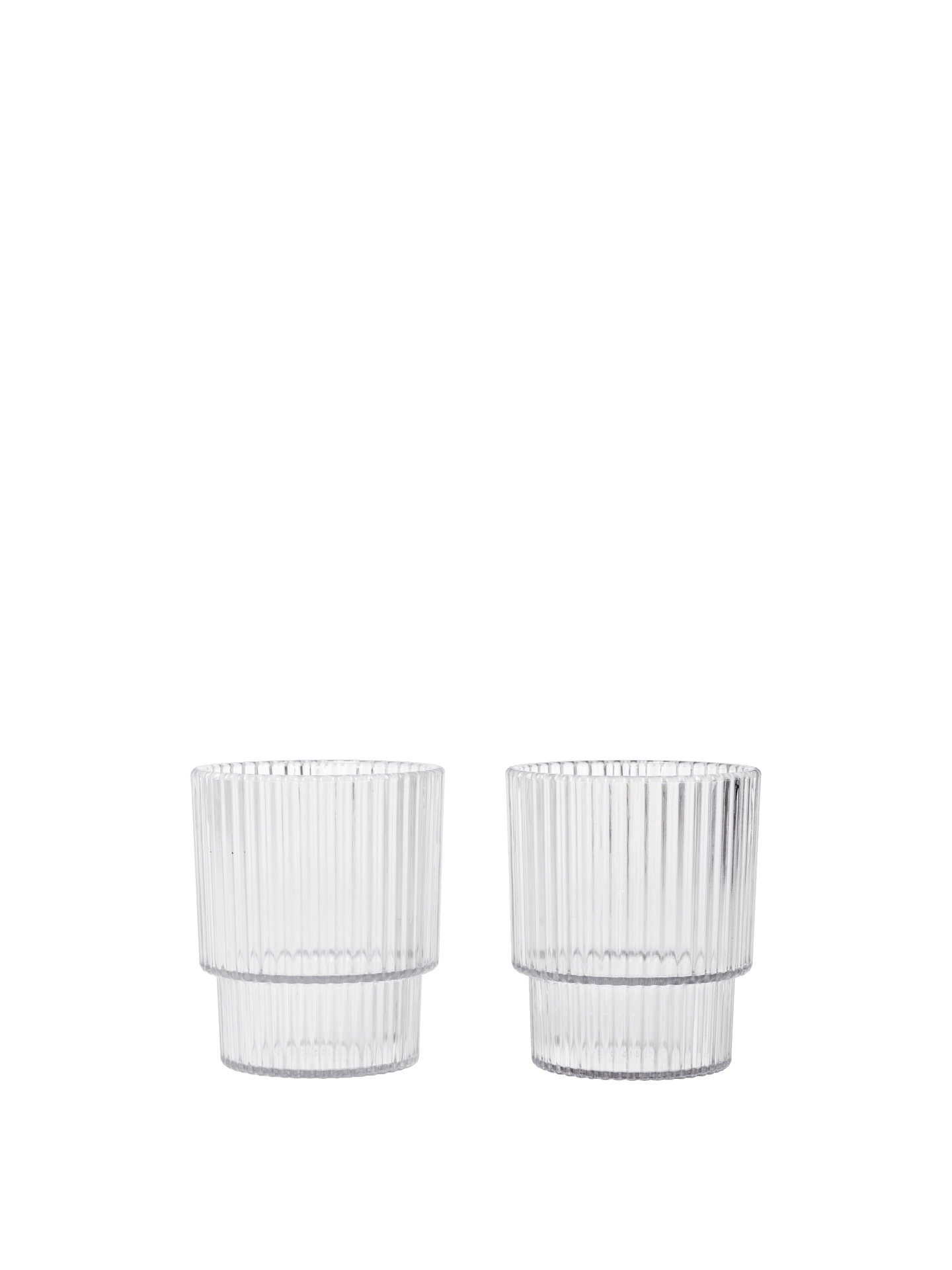 Ripple Kids Cups - Set of 2 - Clear